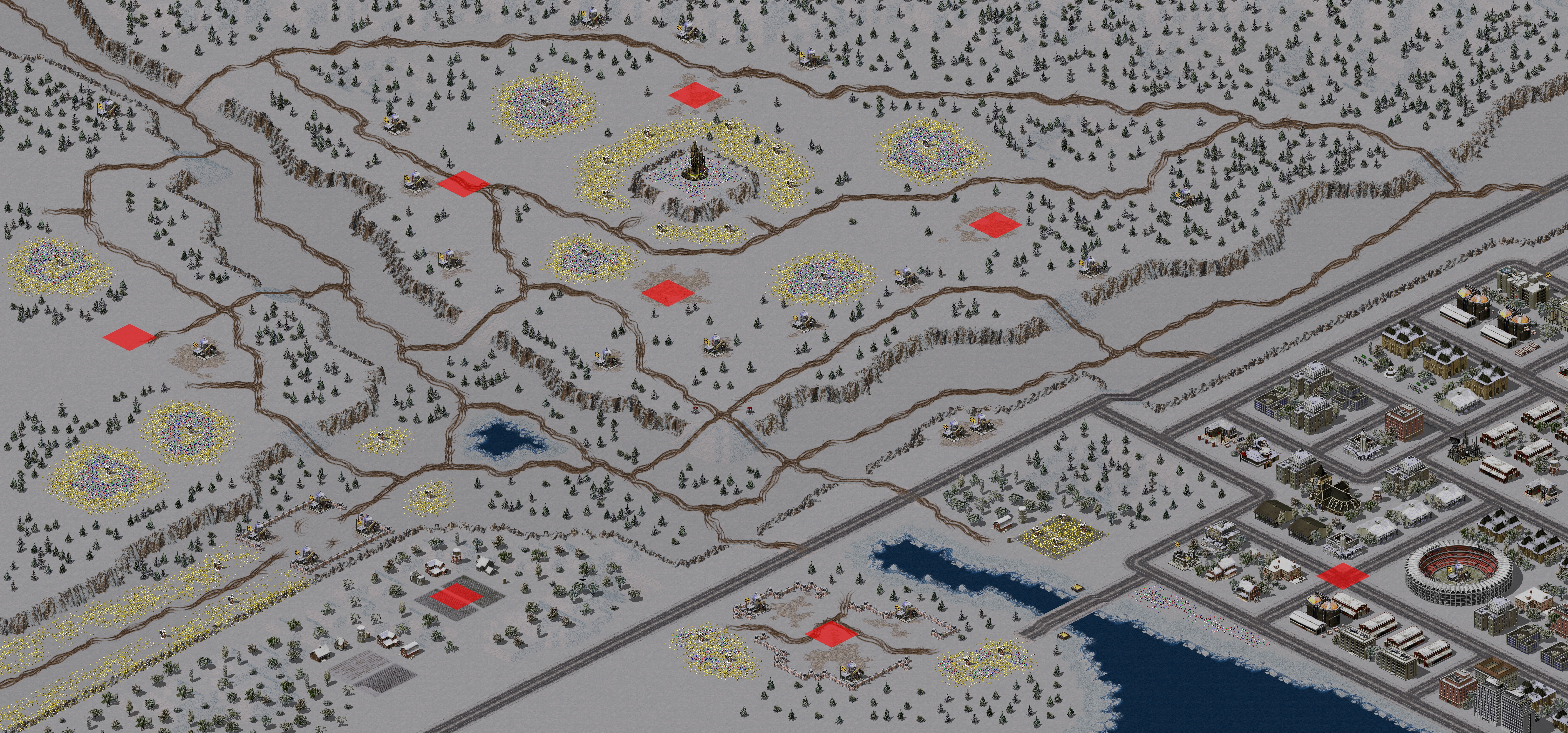 Rendered map: 苏尔古特