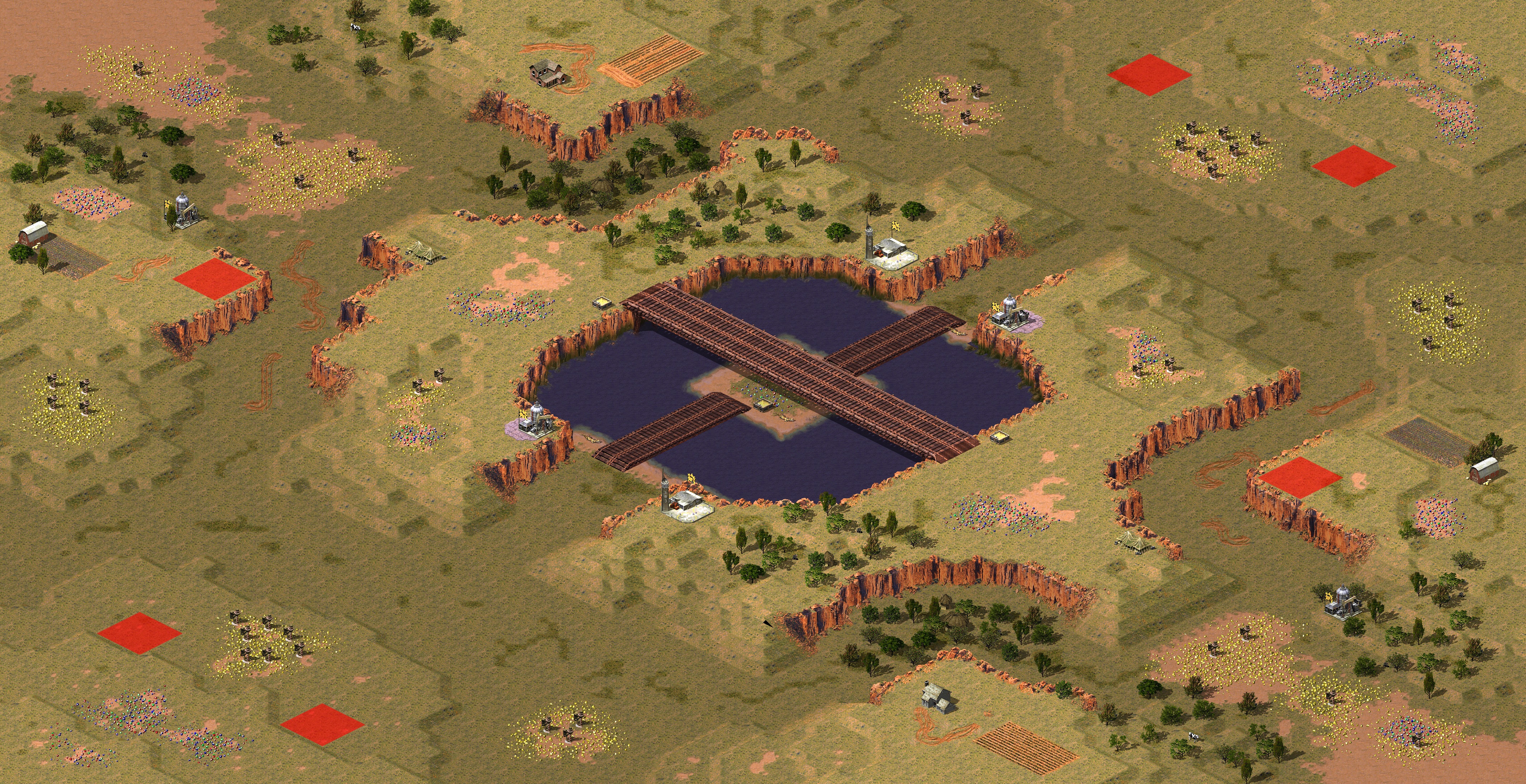 Rendered map: Crosshair