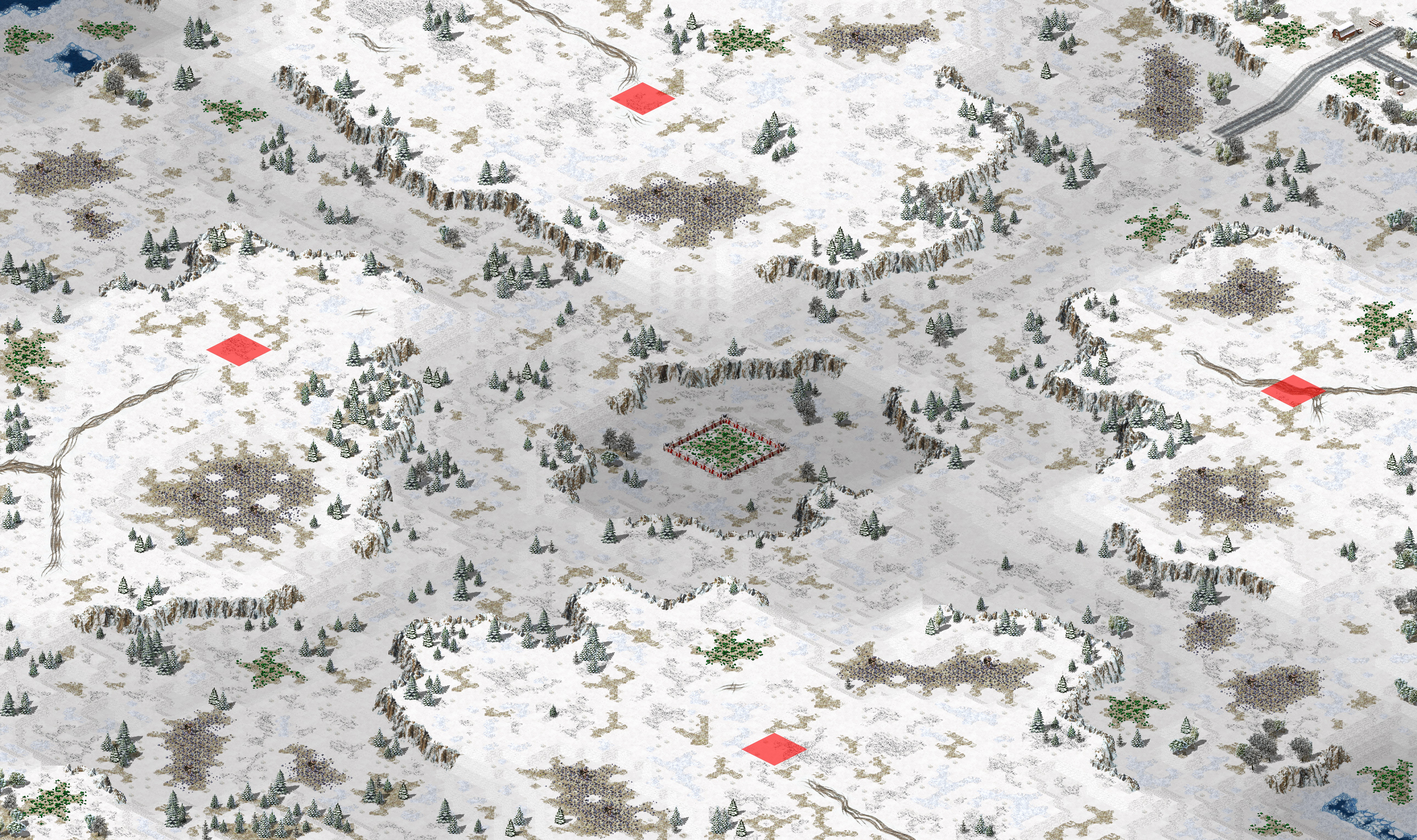 Rendered map: Coldest Peak