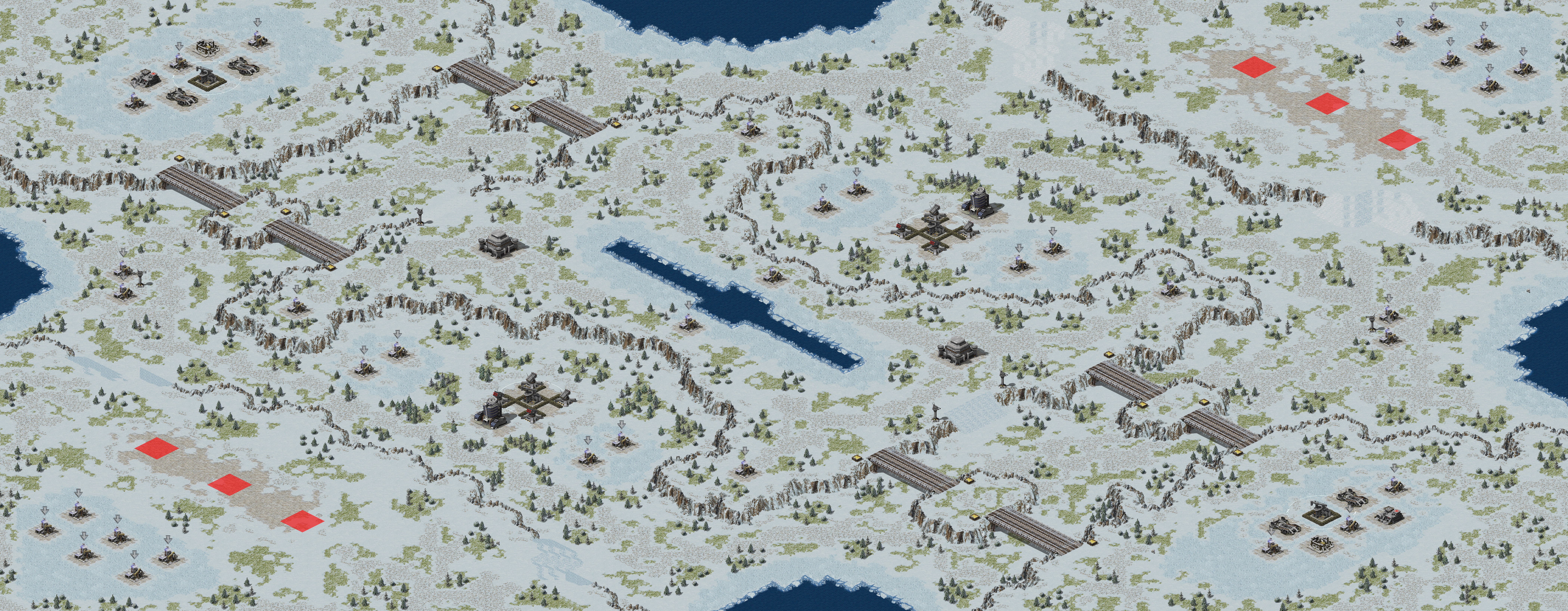 Rendered map: Hourglass