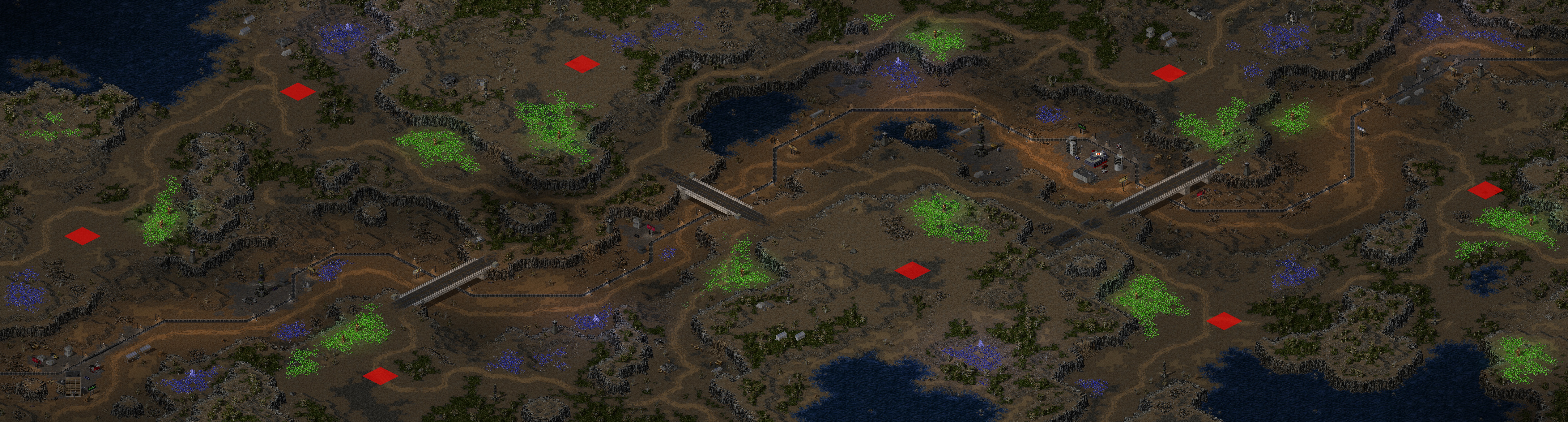 Rendered map: Casey's Canyon II
