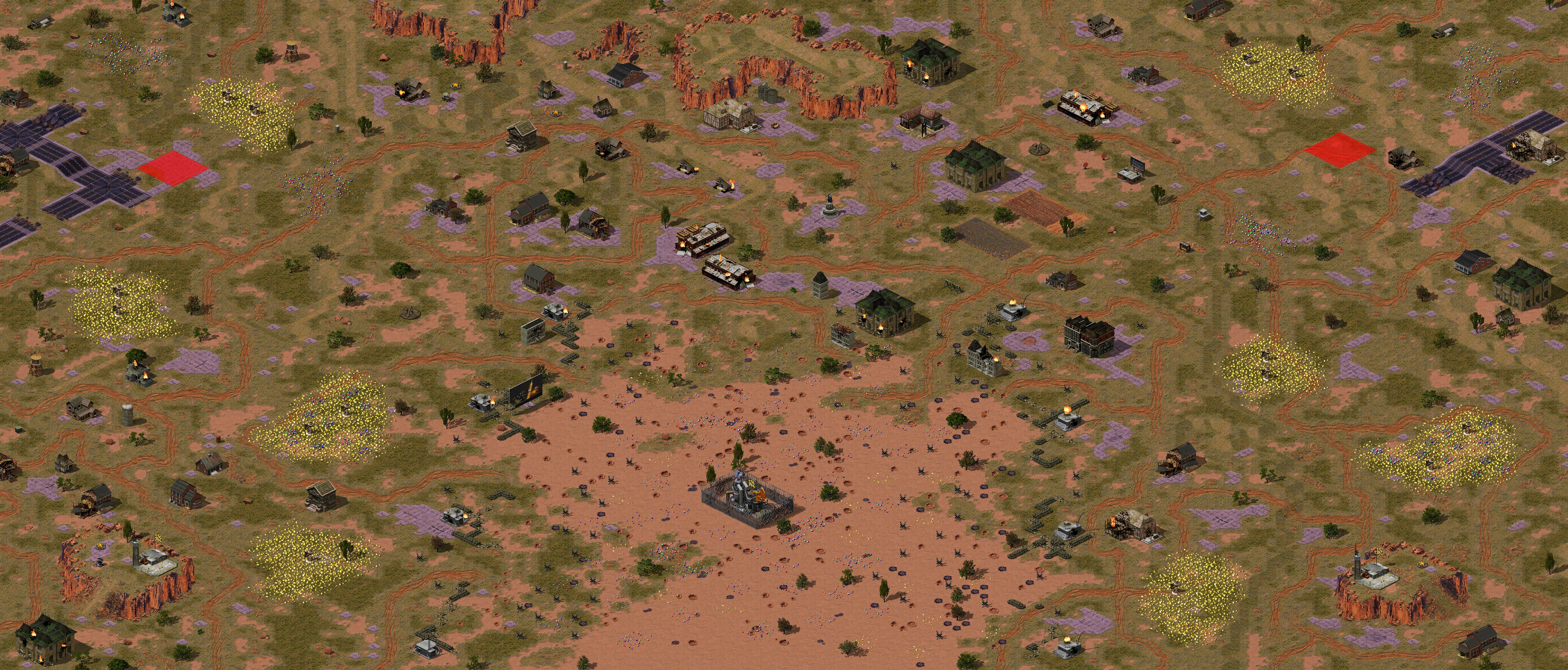 Rendered map: Hinterland Defense (2) Tournament