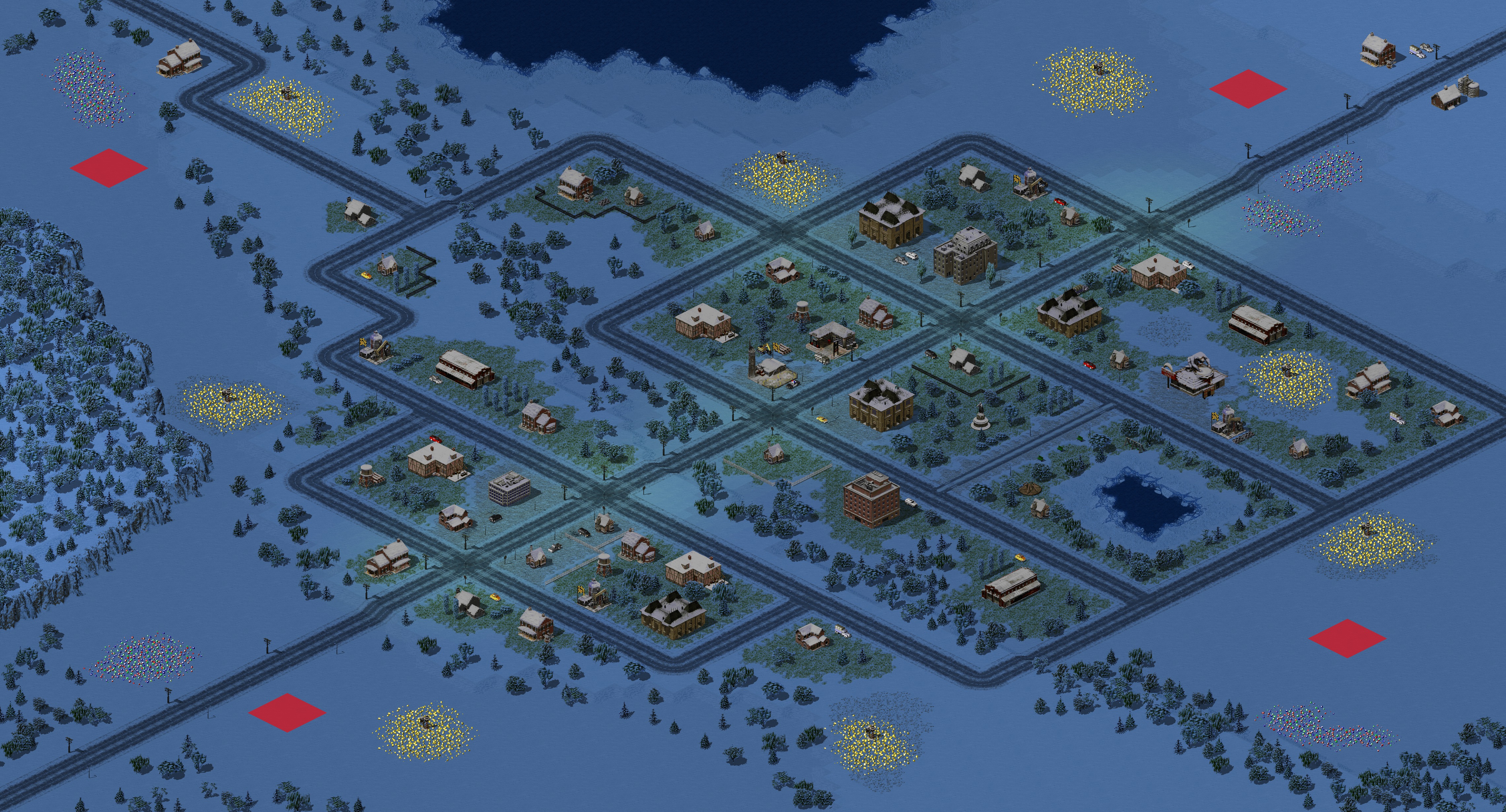 Rendered map: Condon