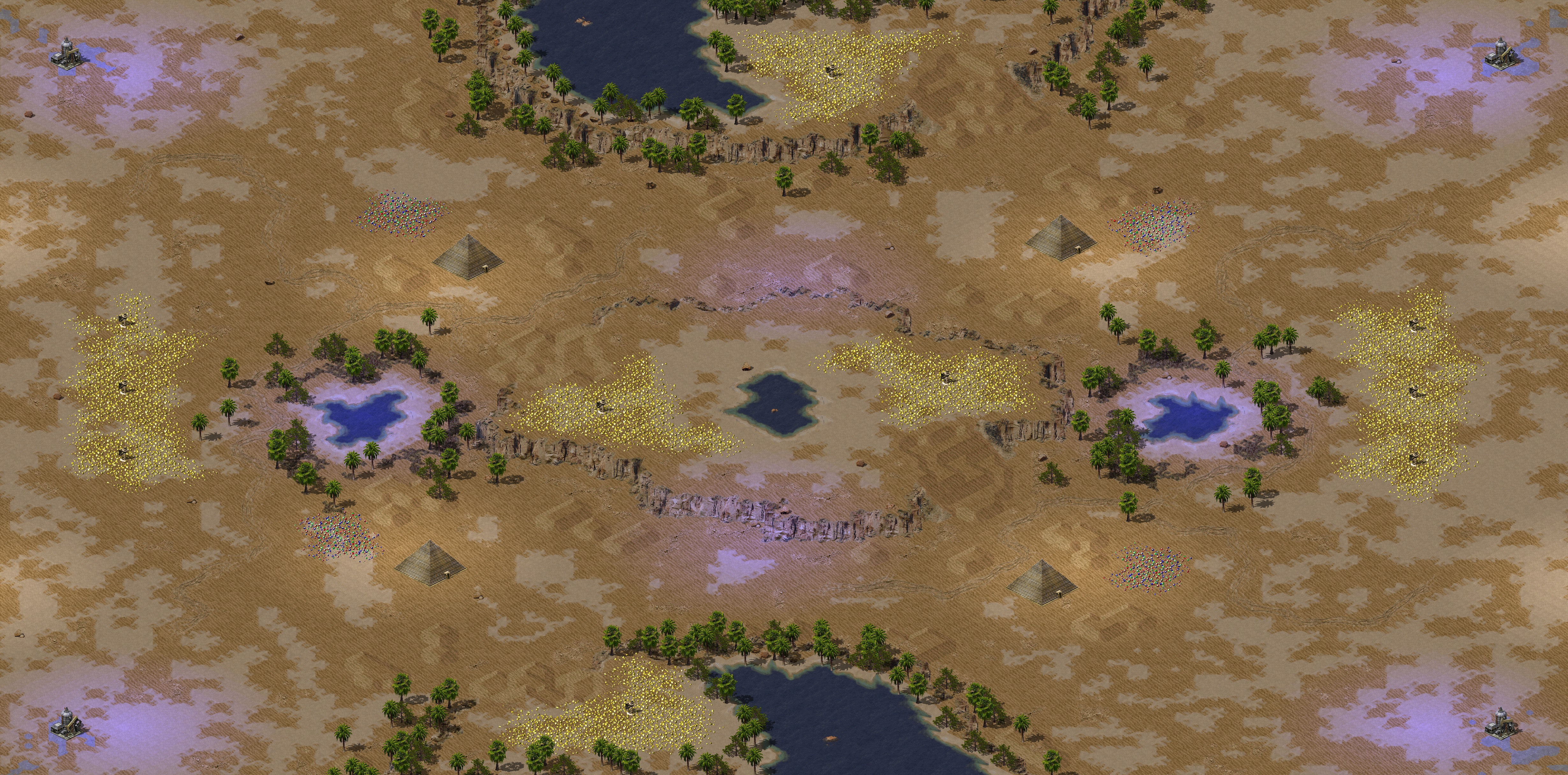 Rendered map: Walk of Egypt