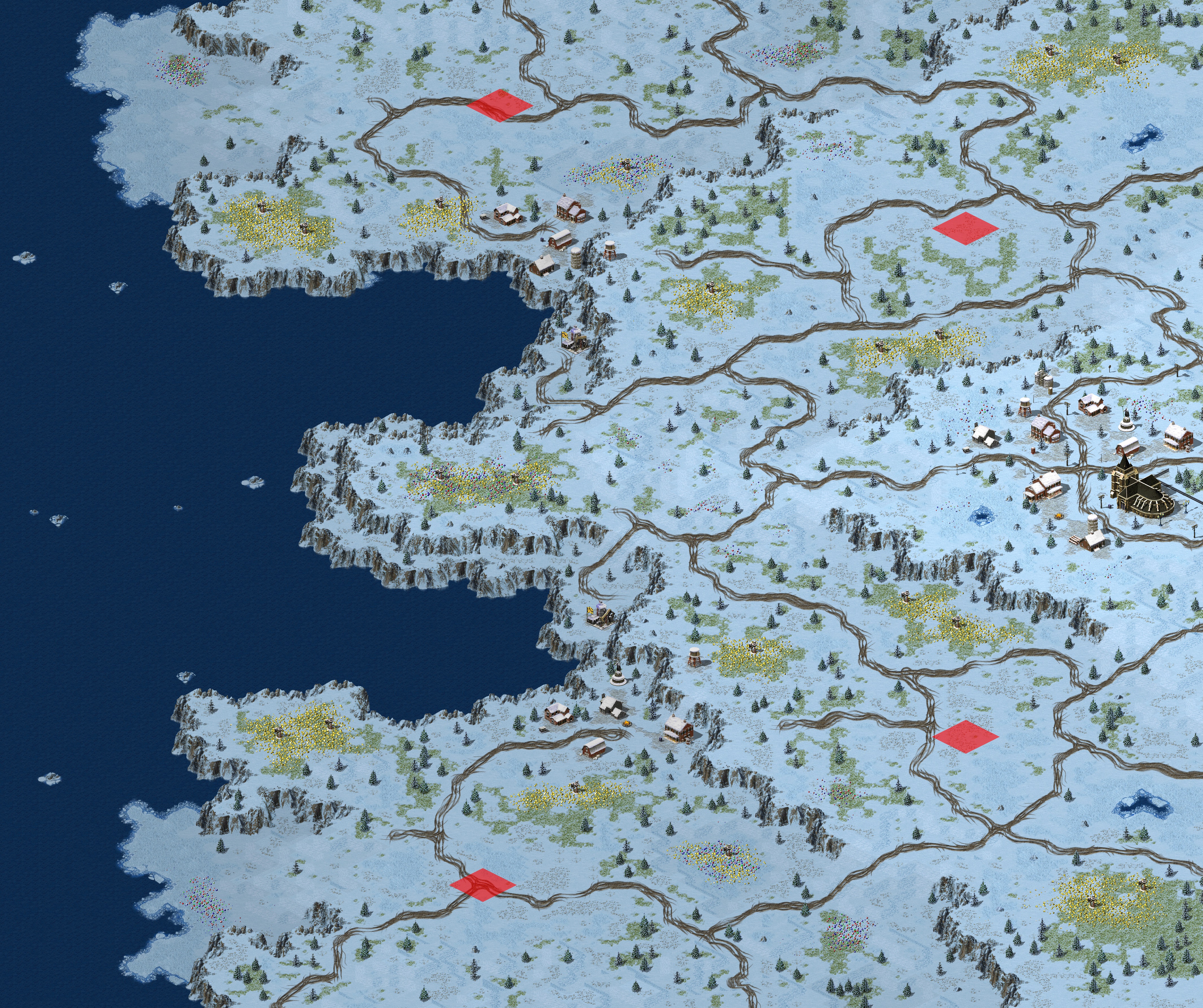 Rendered map: Fjord