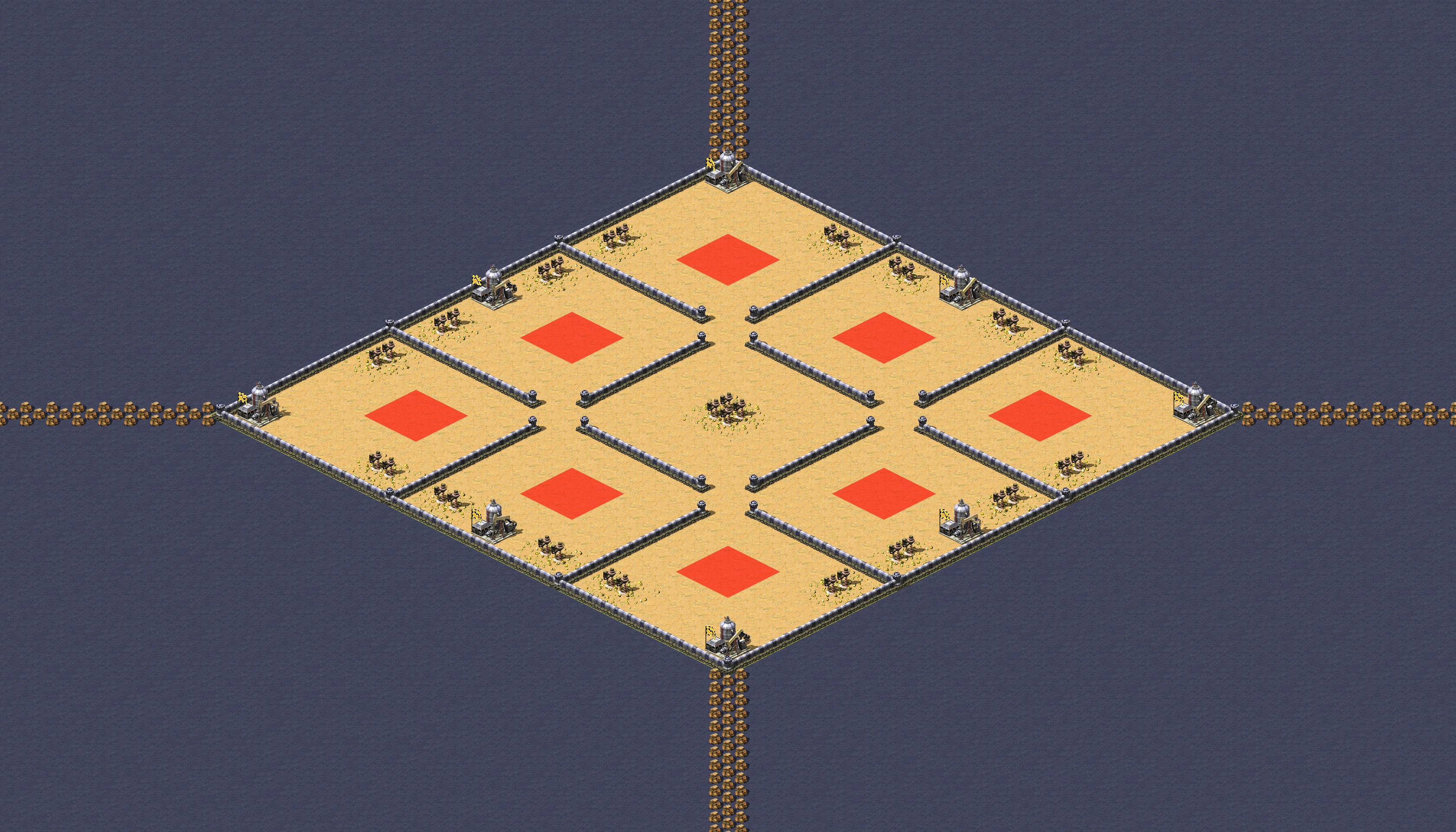 Rendered map: Patch of Land with Ore