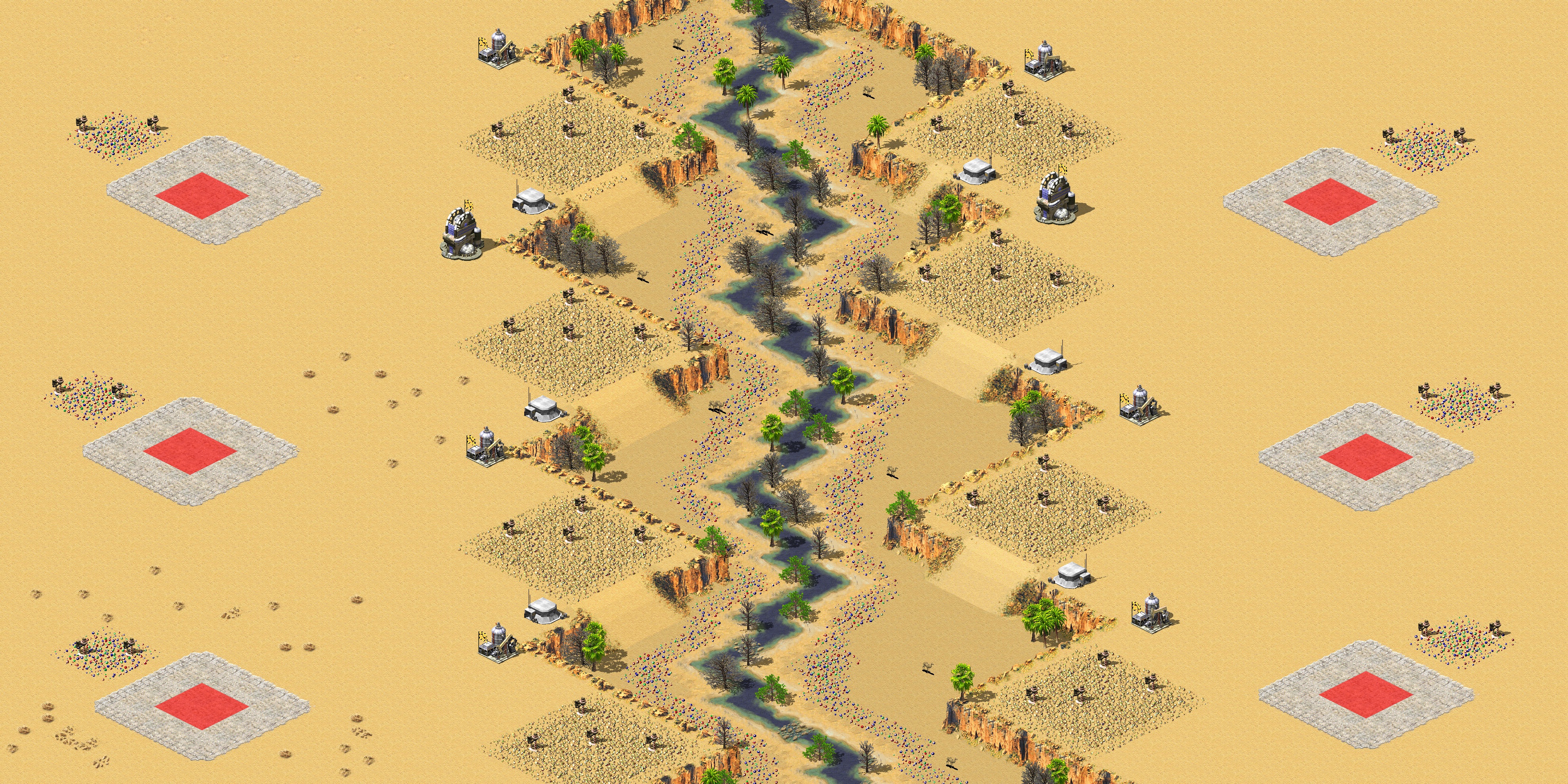 Rendered map: metaled's dead canyon