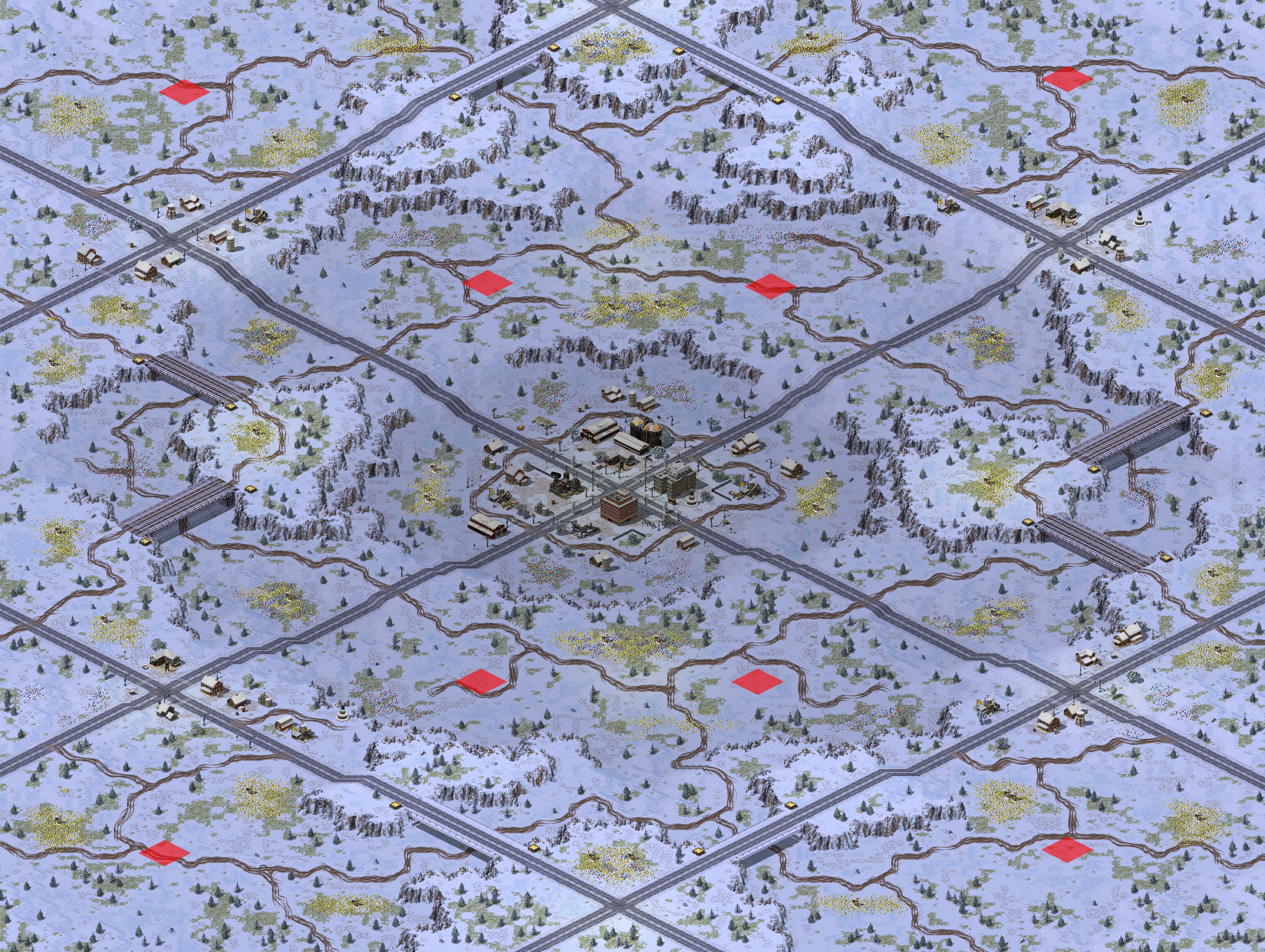 Rendered map: Siege Plan