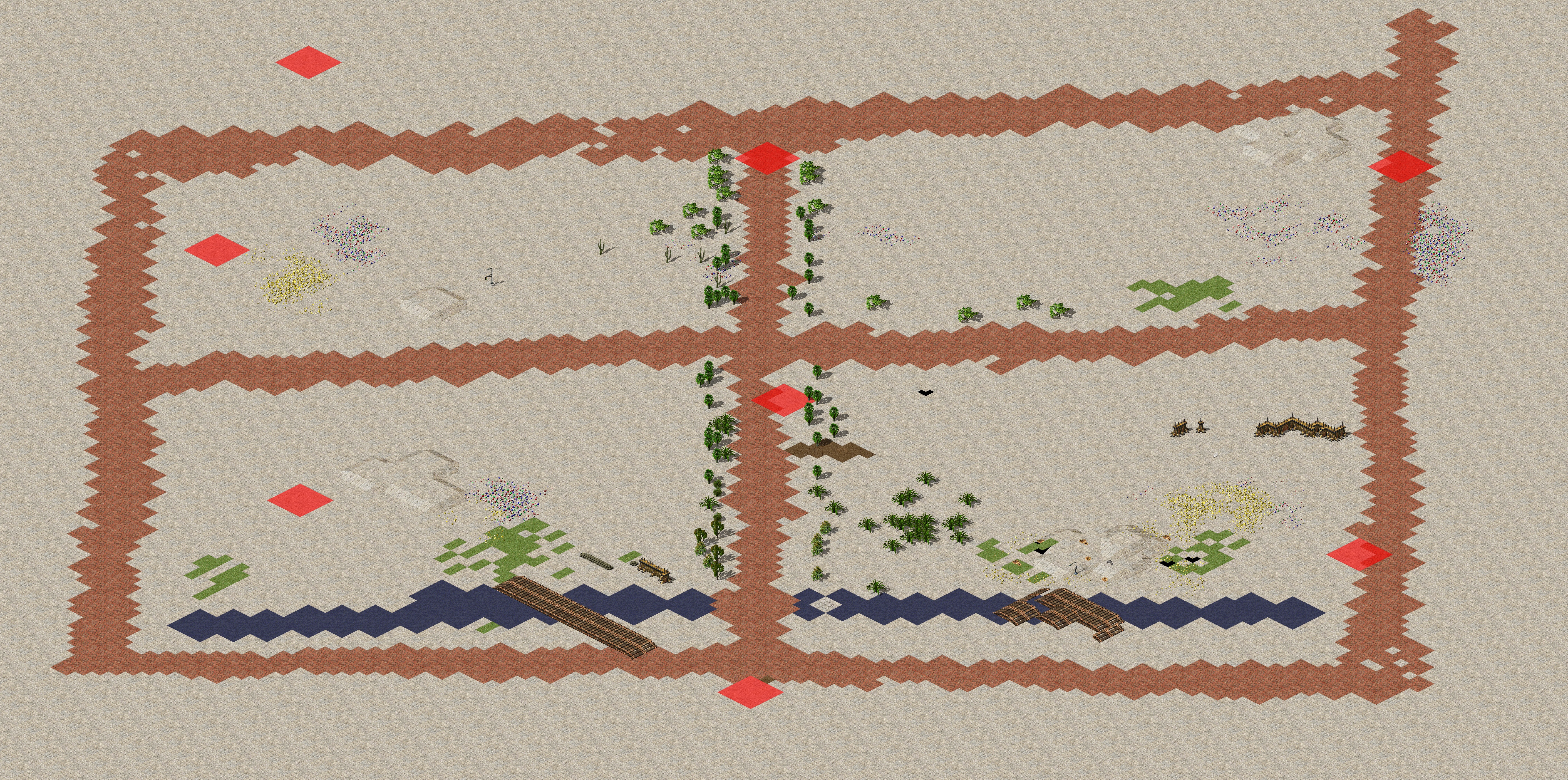 Rendered map: Biz Village