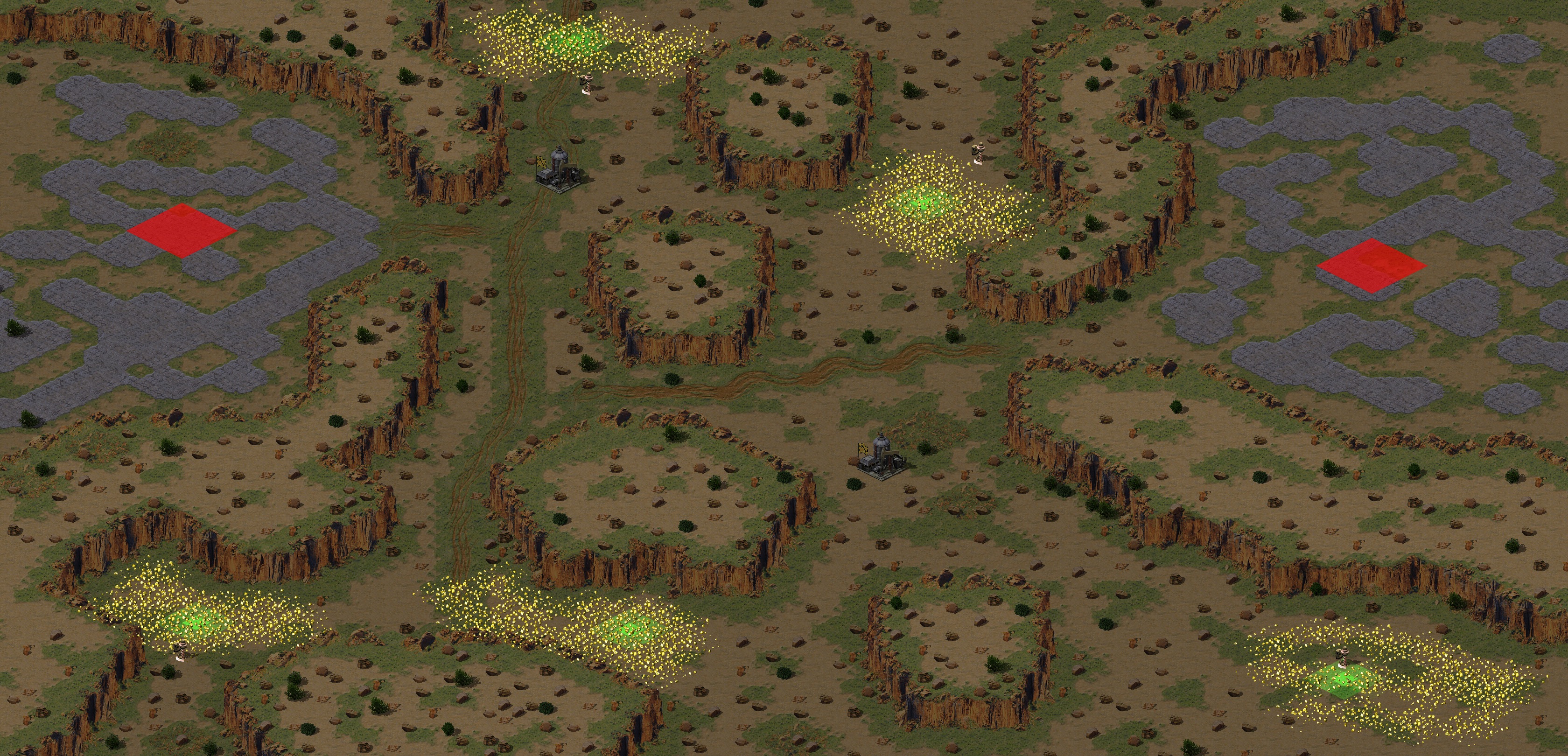 Rendered map: Boulder Dash