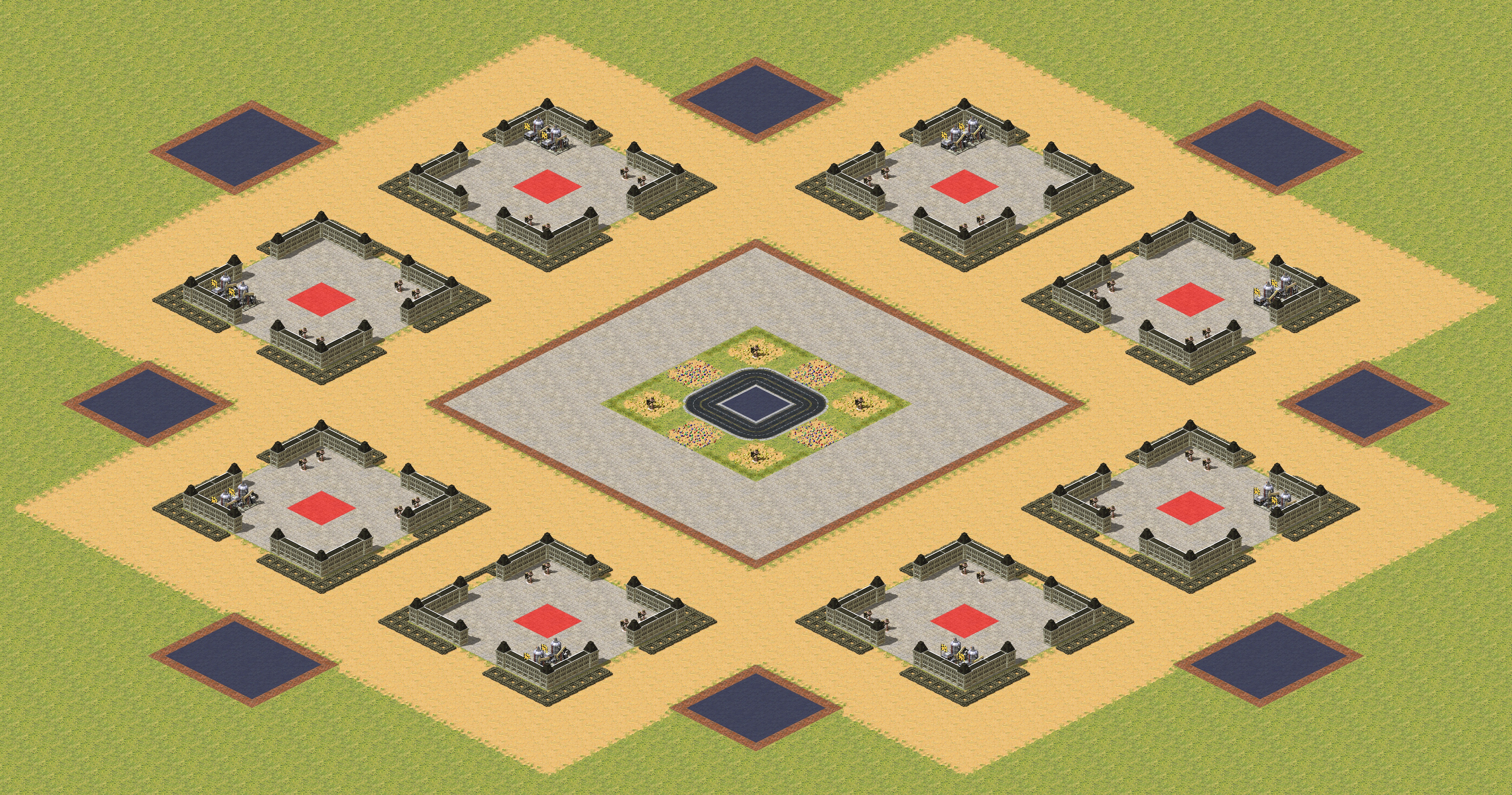 Rendered map: Castle Patch