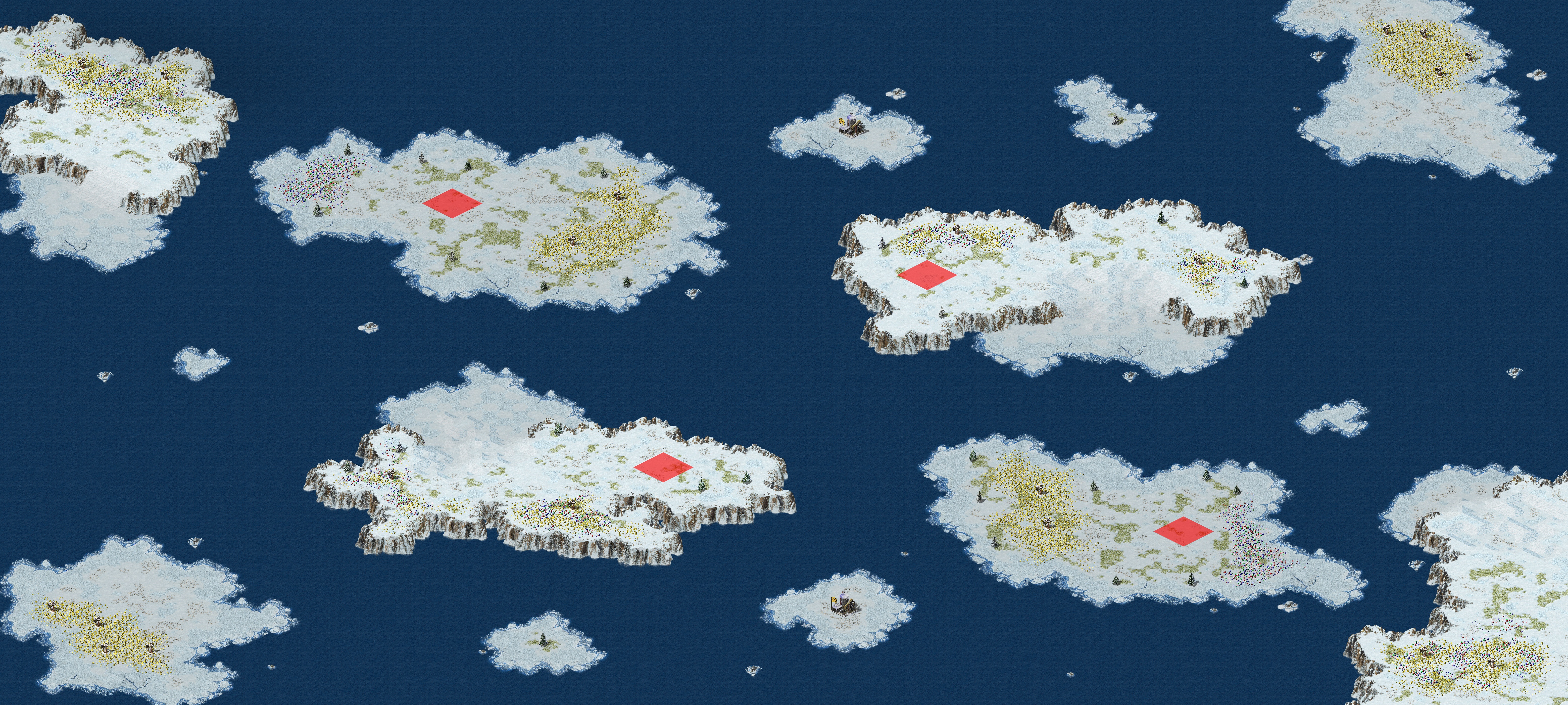 Rendered map: [4] Aleutian Islands