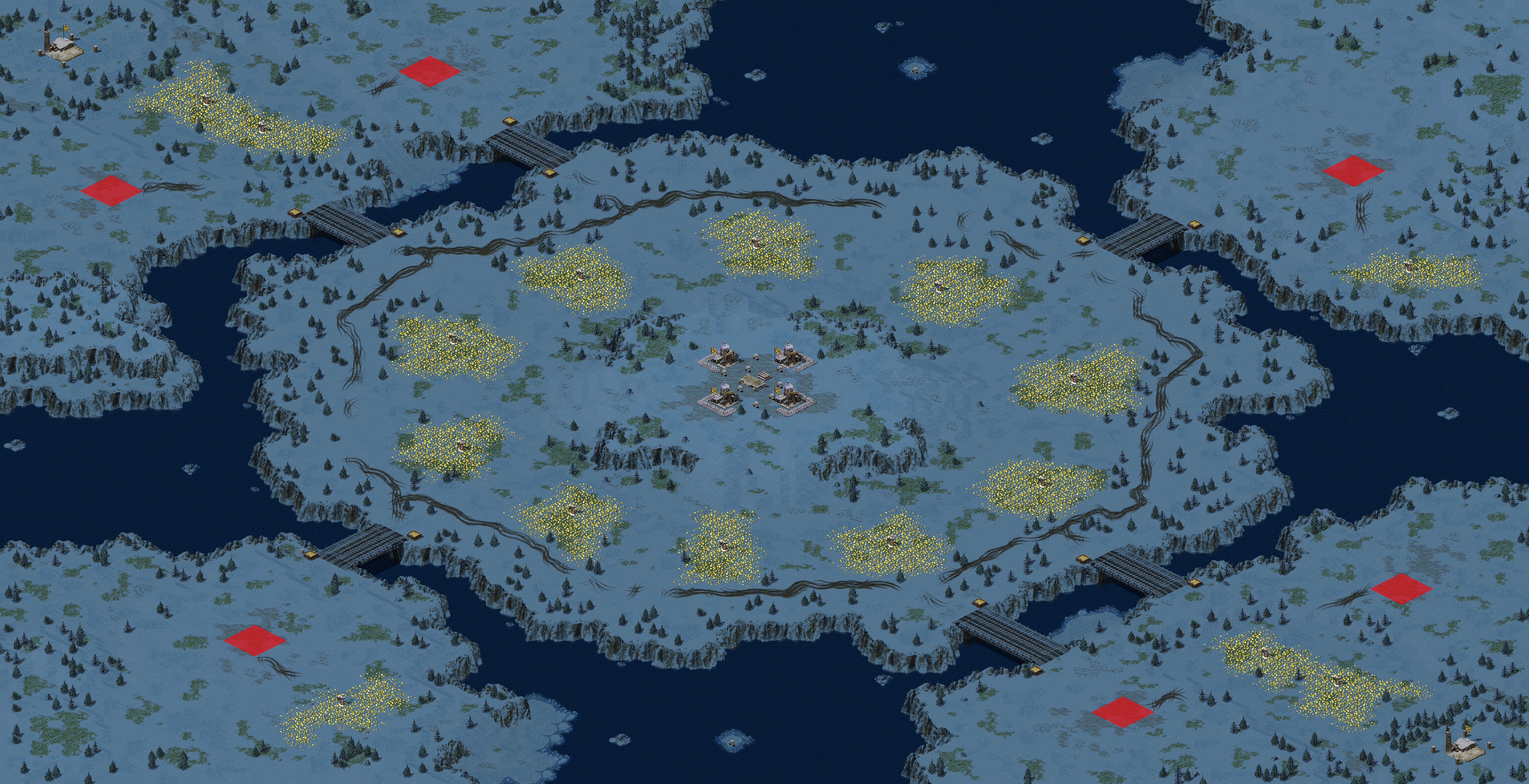 Rendered map: Antarctic Circle