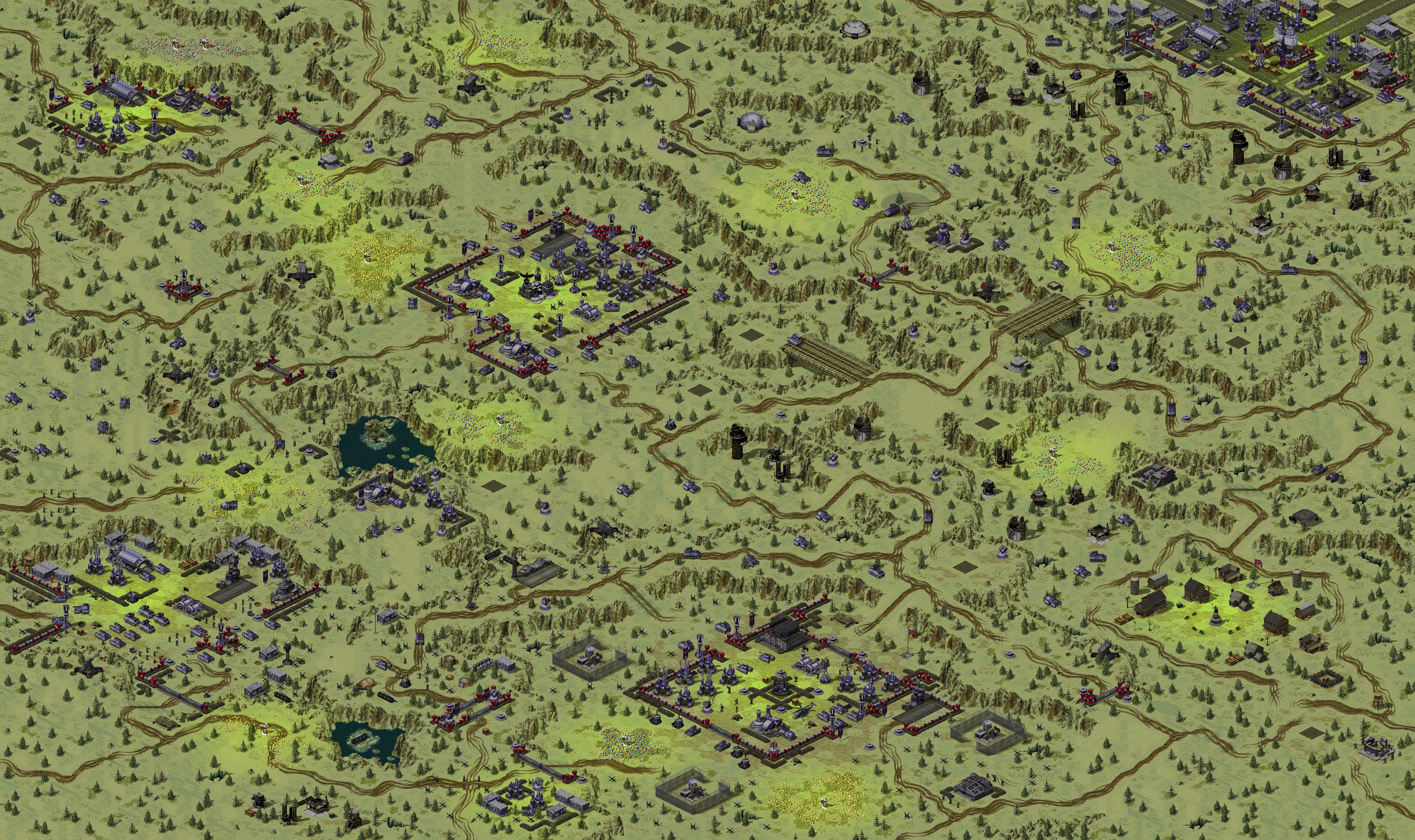 Rendered map: Allied Mission 15: Stone Cold Crazy
