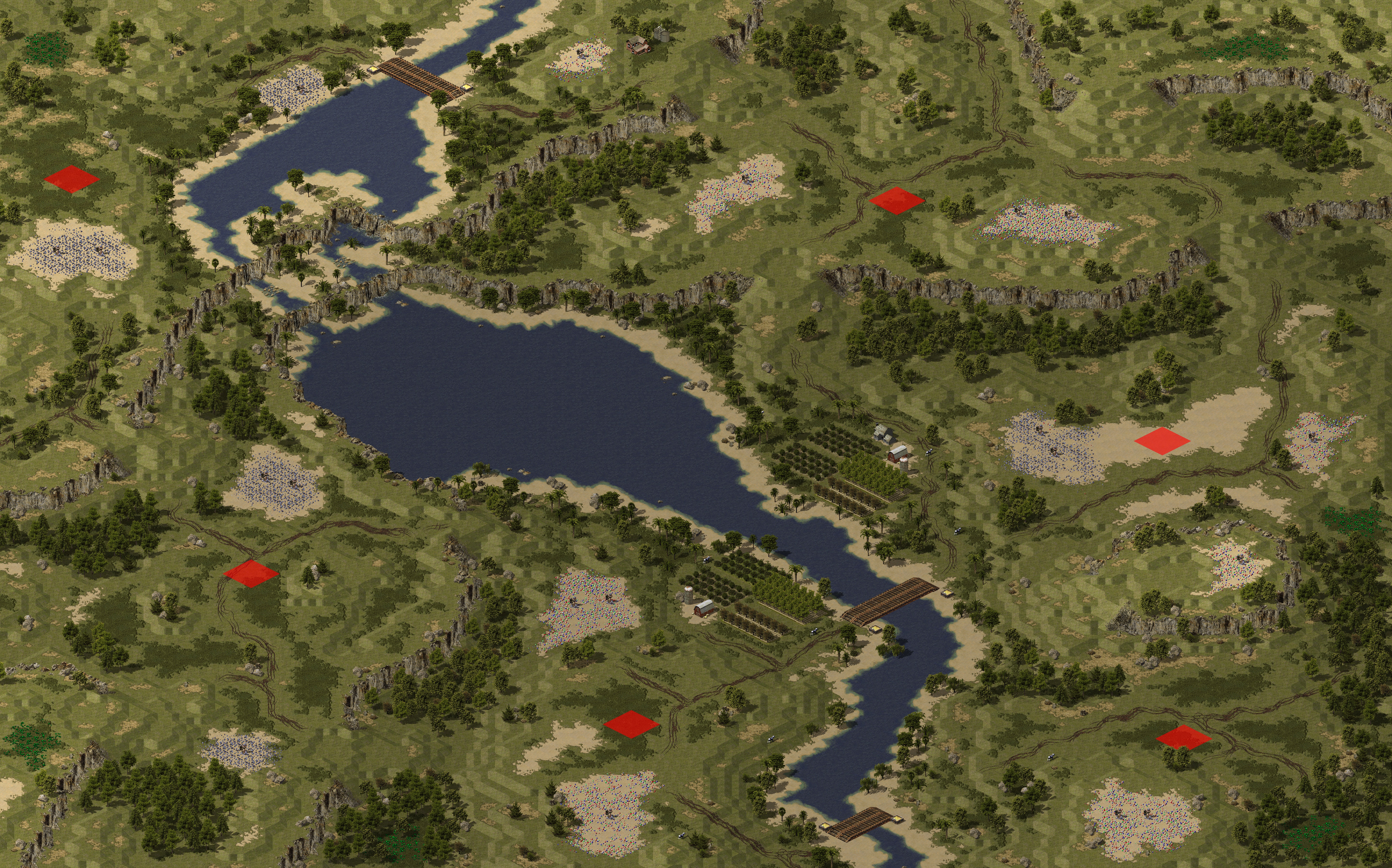 Rendered map: Malibu Cliffs