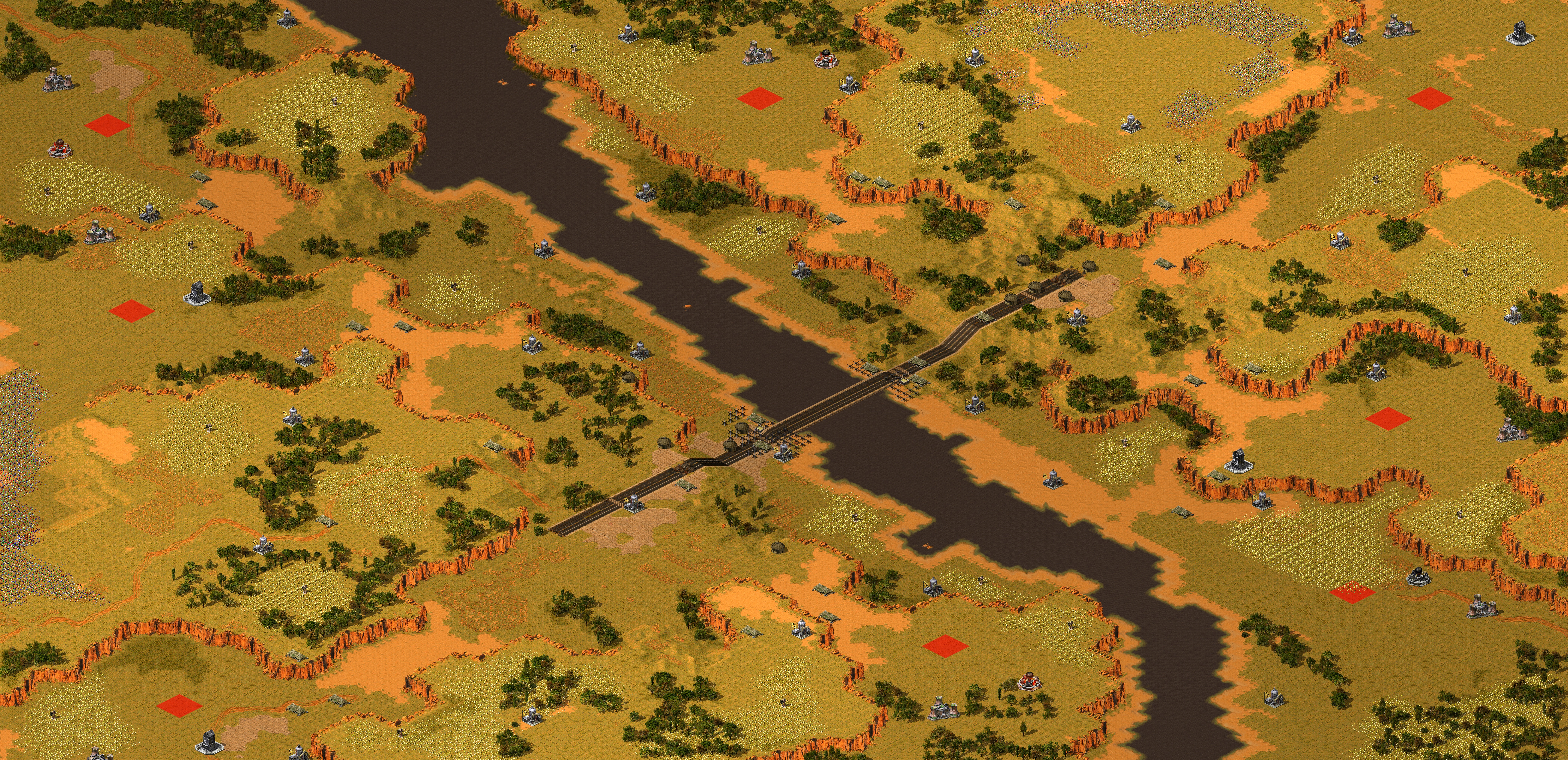 Rendered map: 楚汉对战4V4
