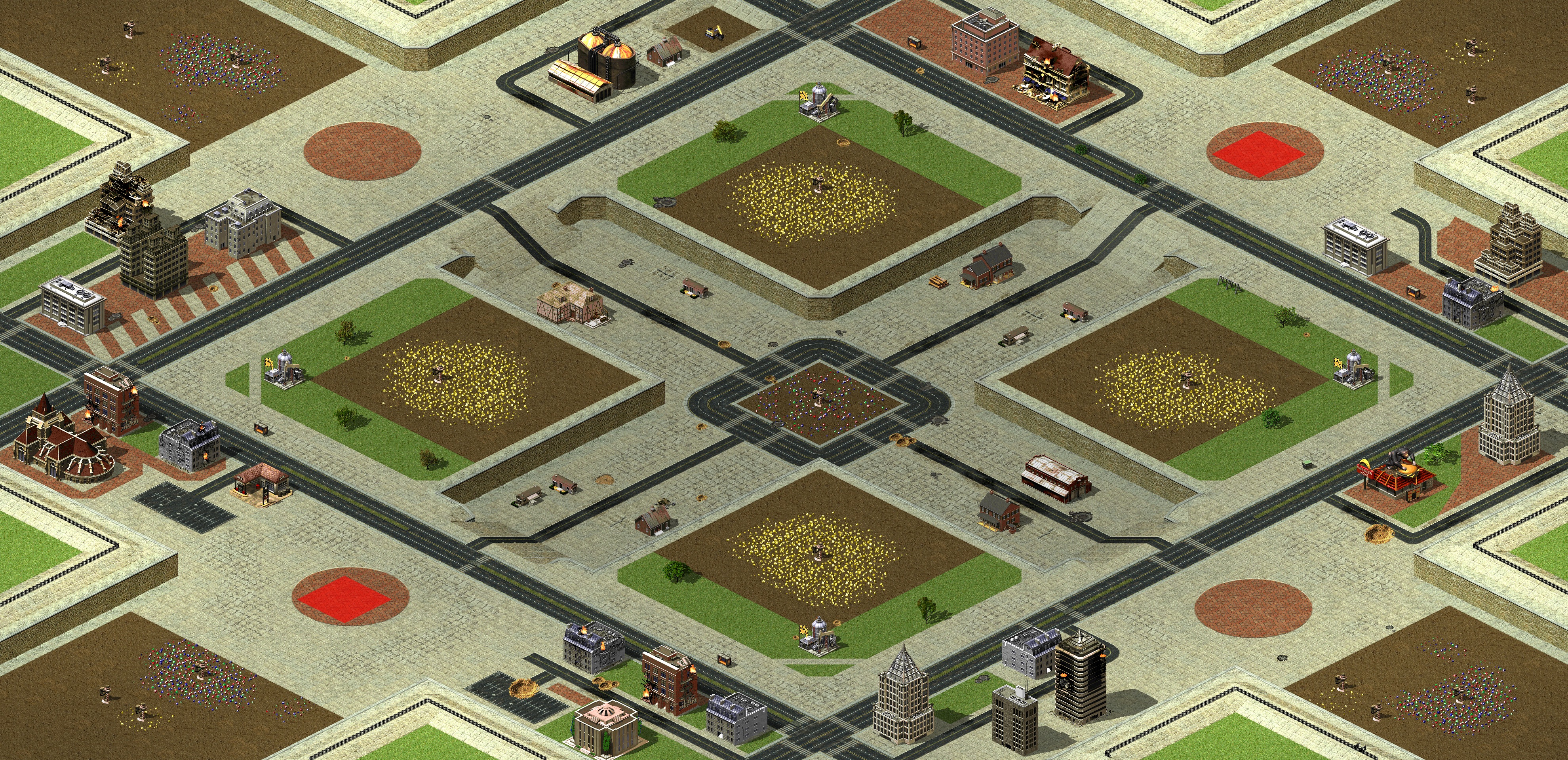 Rendered map: [2] Murderers'Row SE(Precaptured)