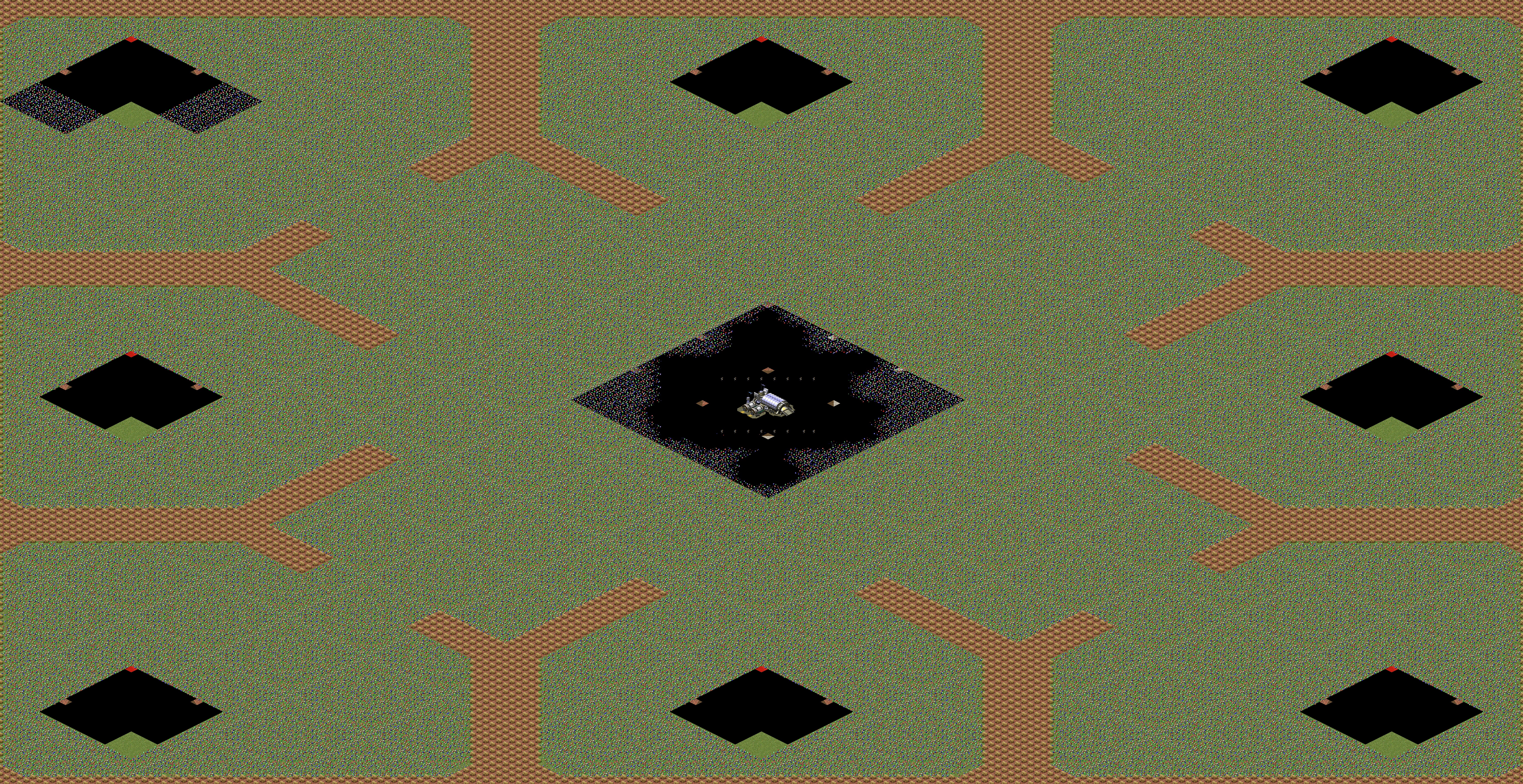 Rendered map: Commando Flat Money