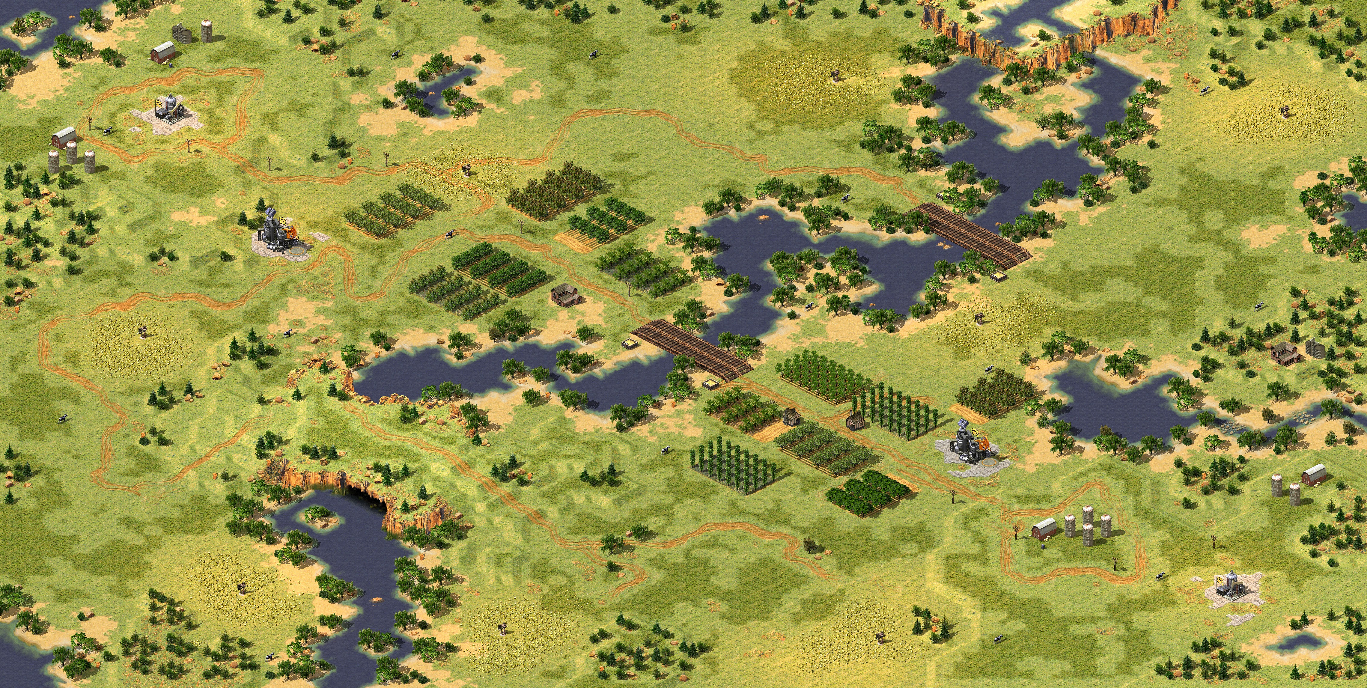 Rendered map: Heartland