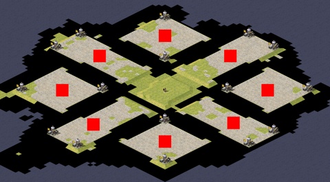 Rendered preview of Red Alert Melee 25011 - Sewer