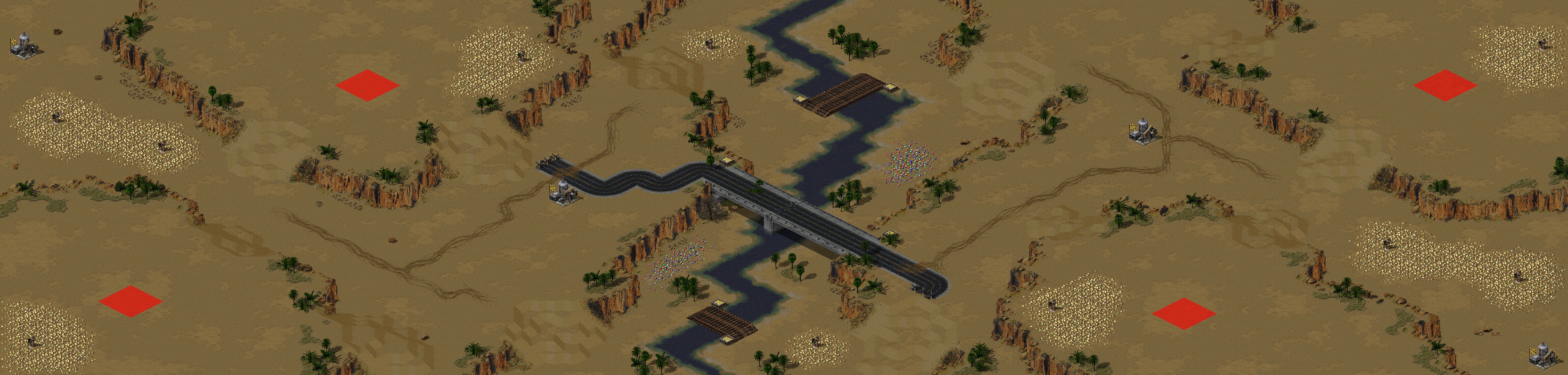 Rendered map: Death Valley modified