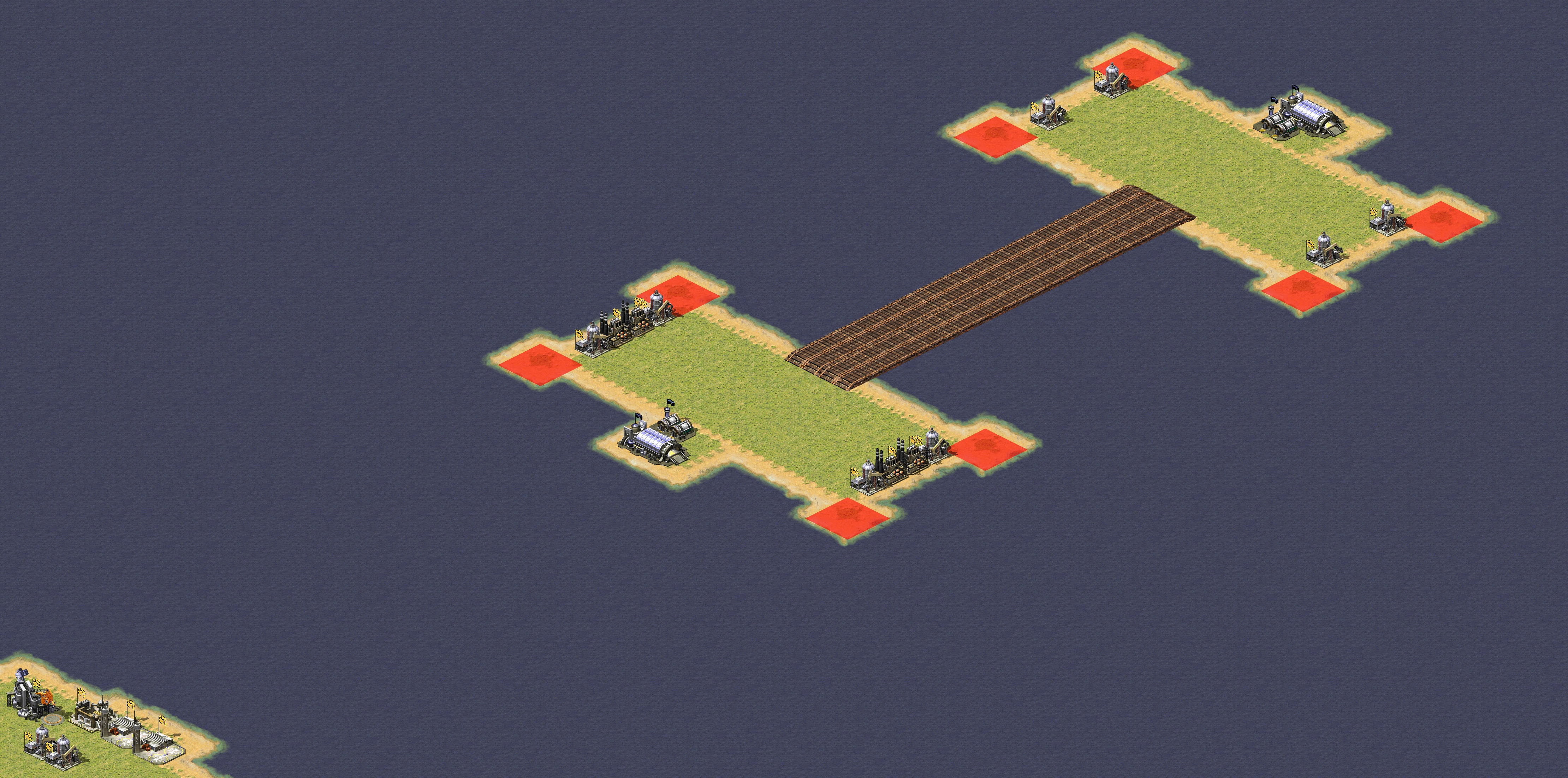 Rendered map: Warm 4v4