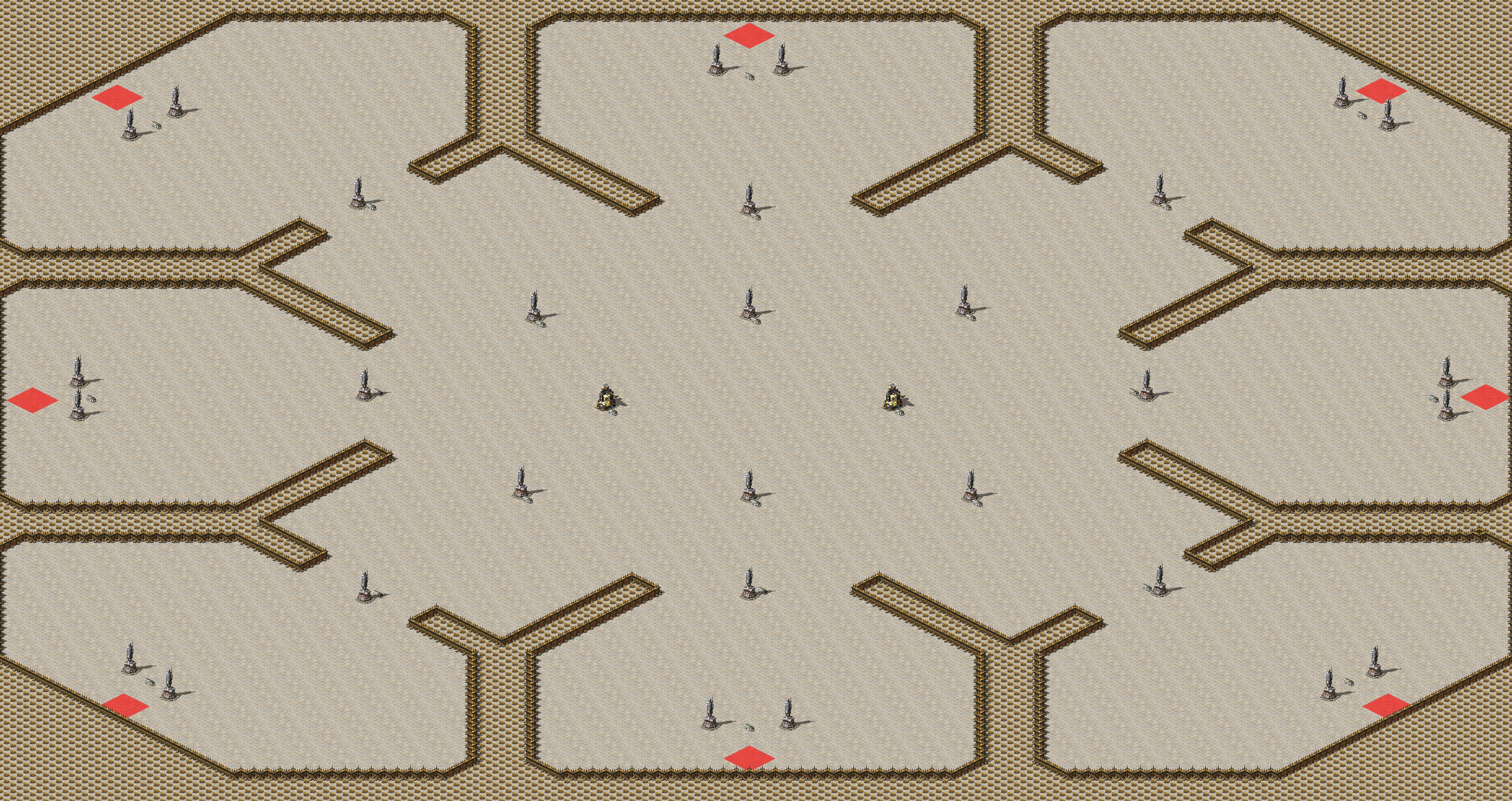 Rendered map: Lazy Infantry War Big Map
