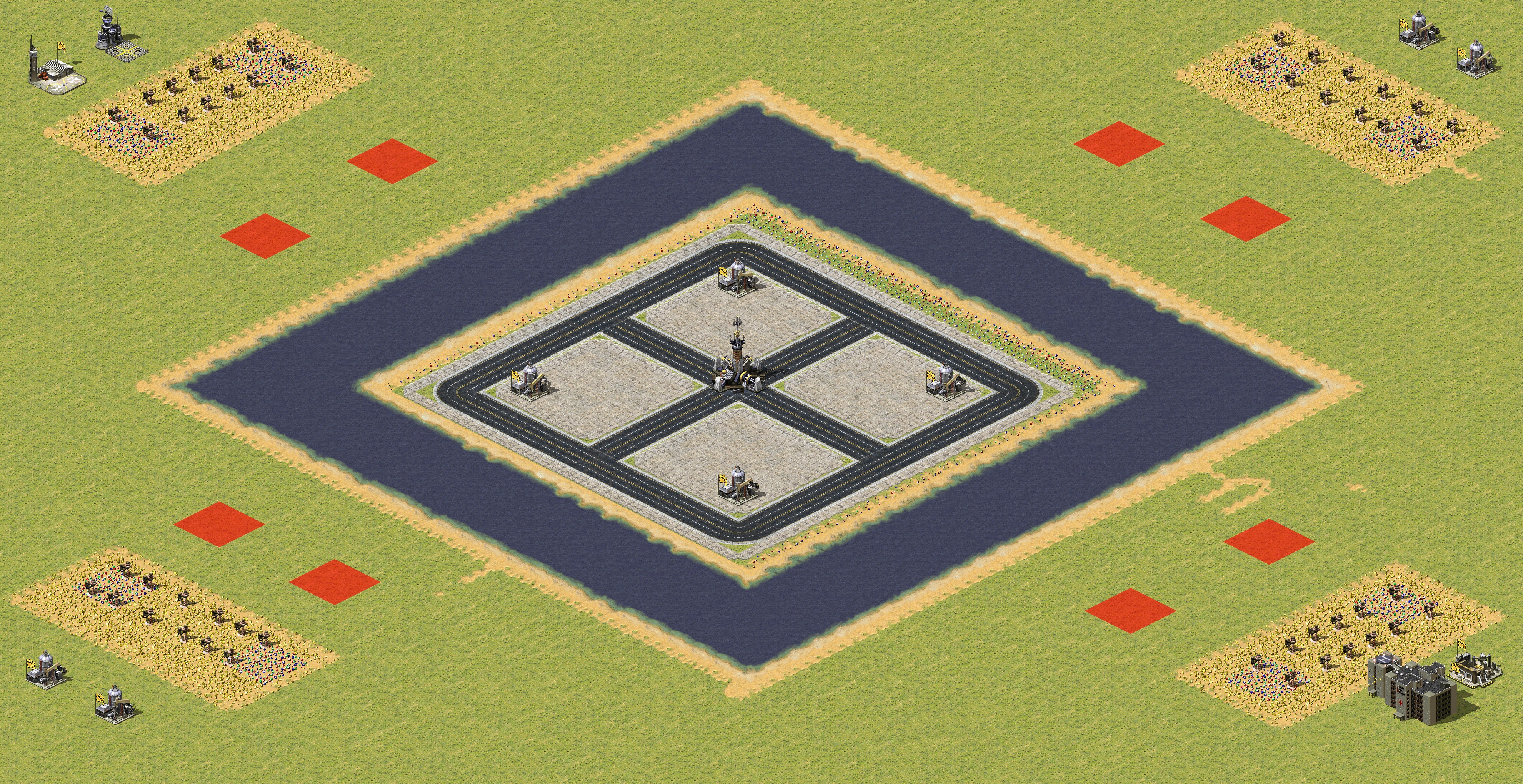 Rendered map: Urban Assault 2
