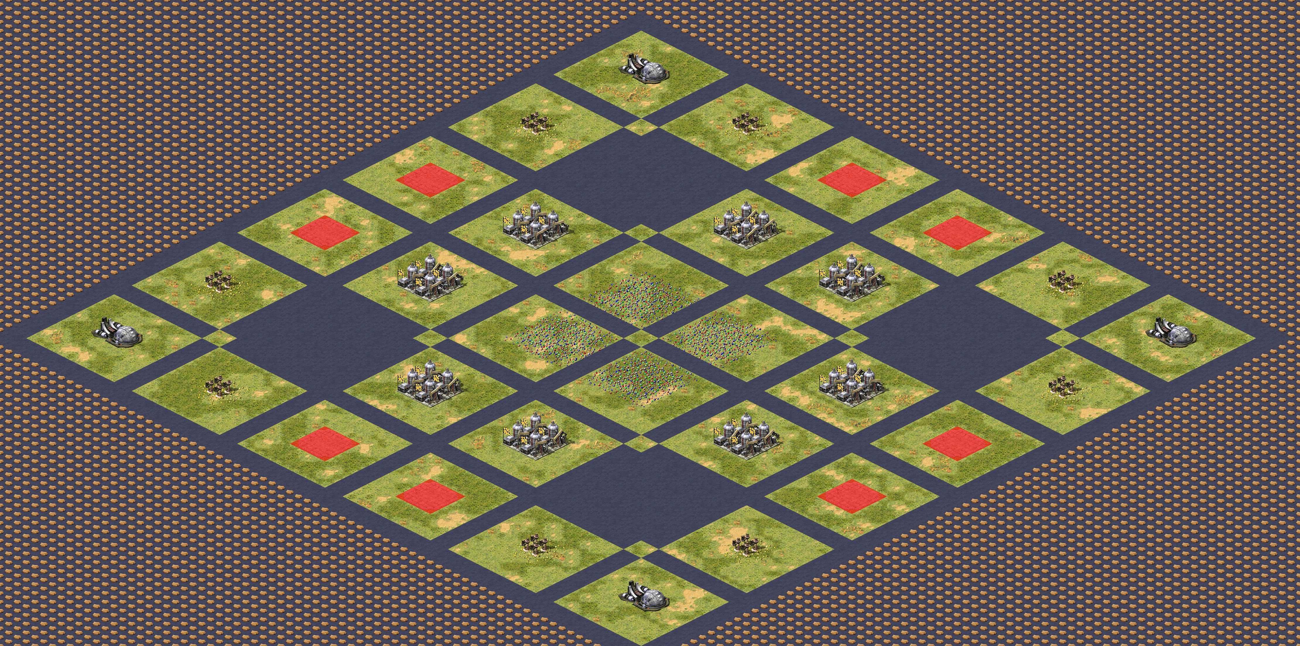 Rendered map: Island Land Grab