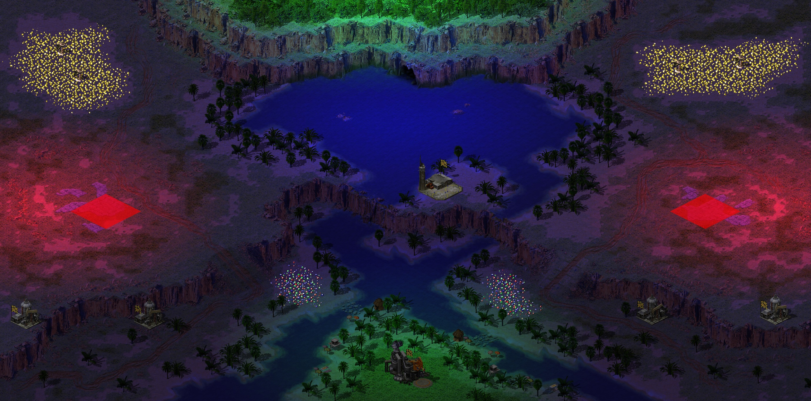 Rendered map: 湖