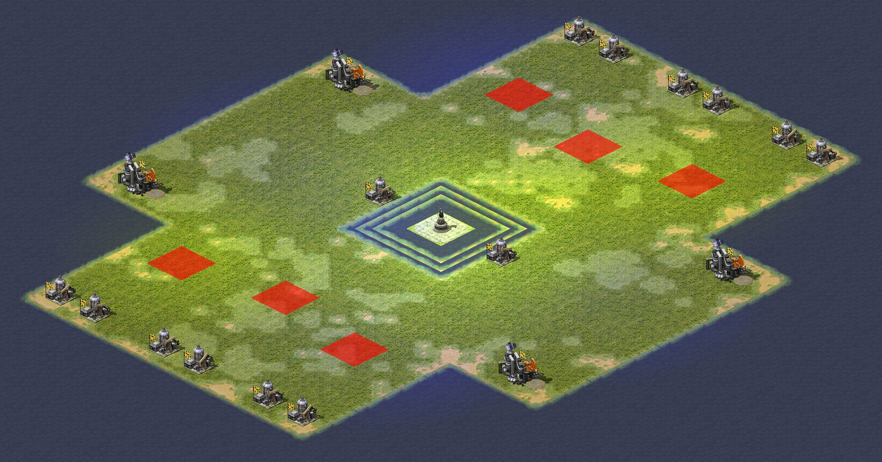 Rendered map: Tank Battle Patch 3v3 Heavy Industry