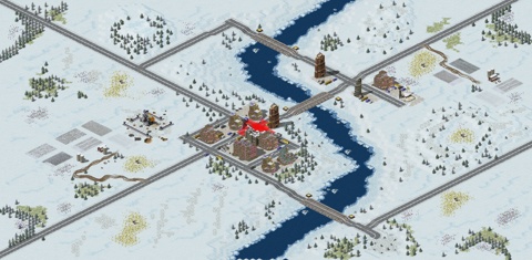Rendered preview of Winter Crossing