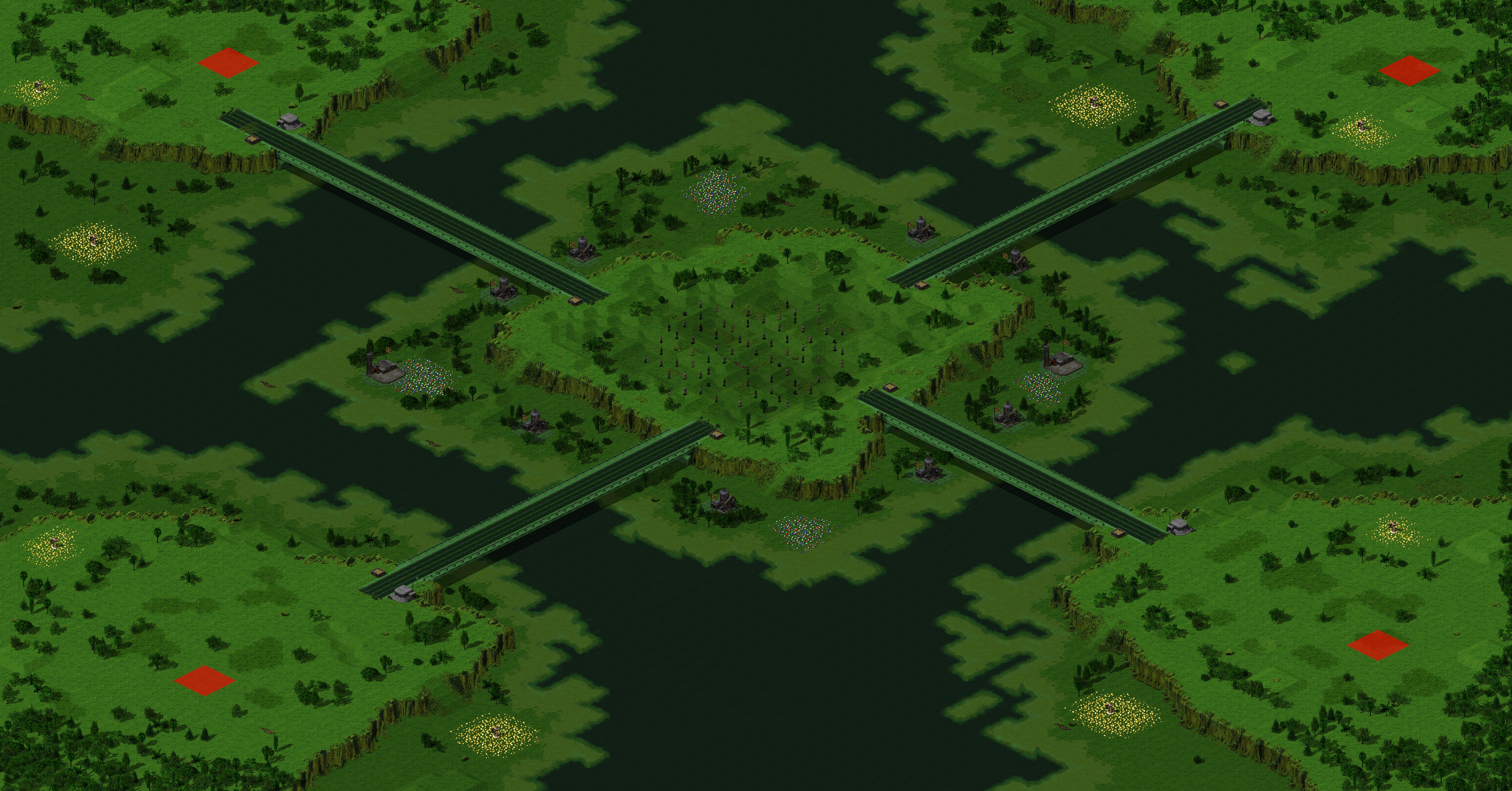 Rendered map: Desolated Chernobyl