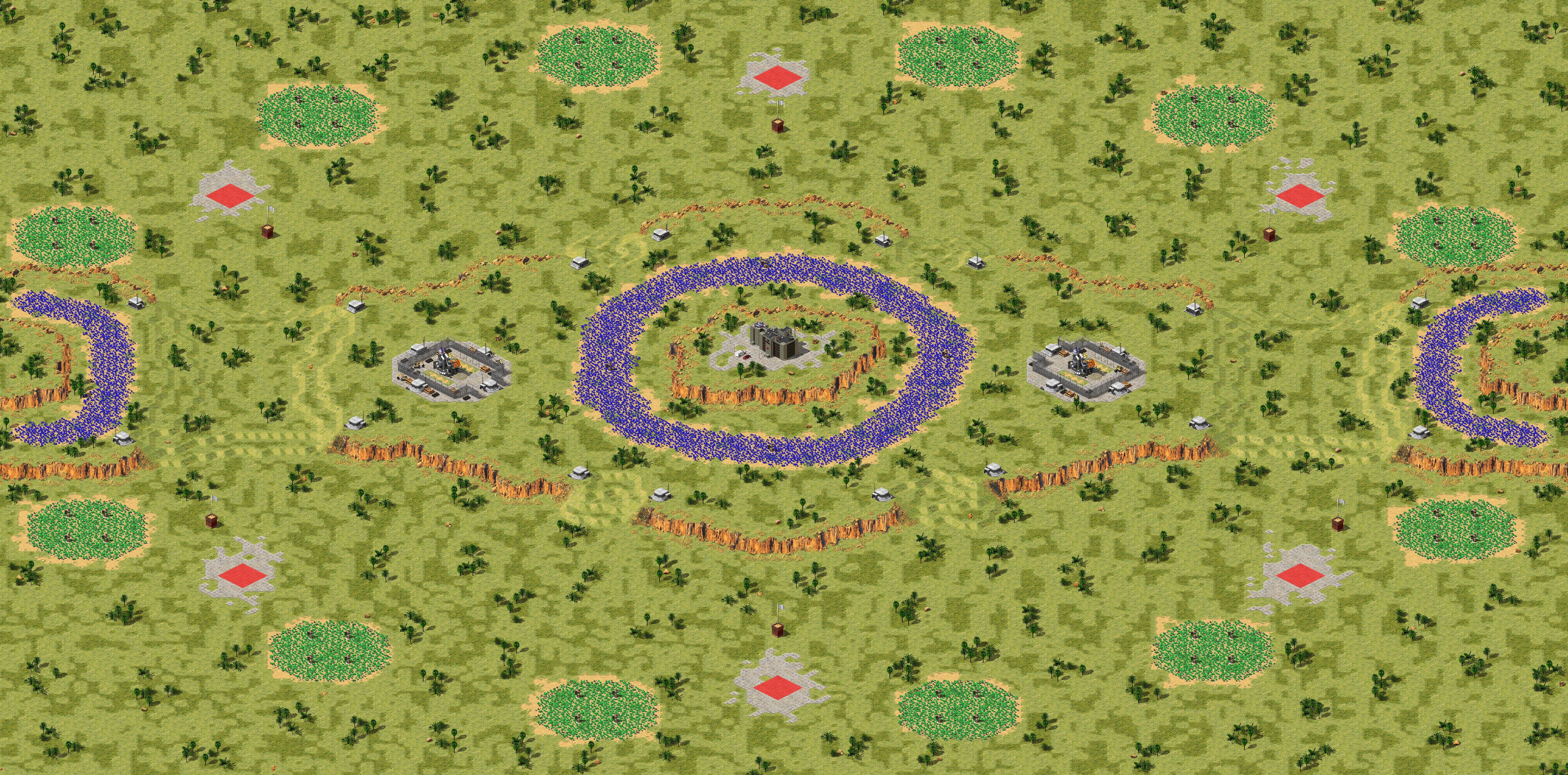Rendered map: Straight Shot