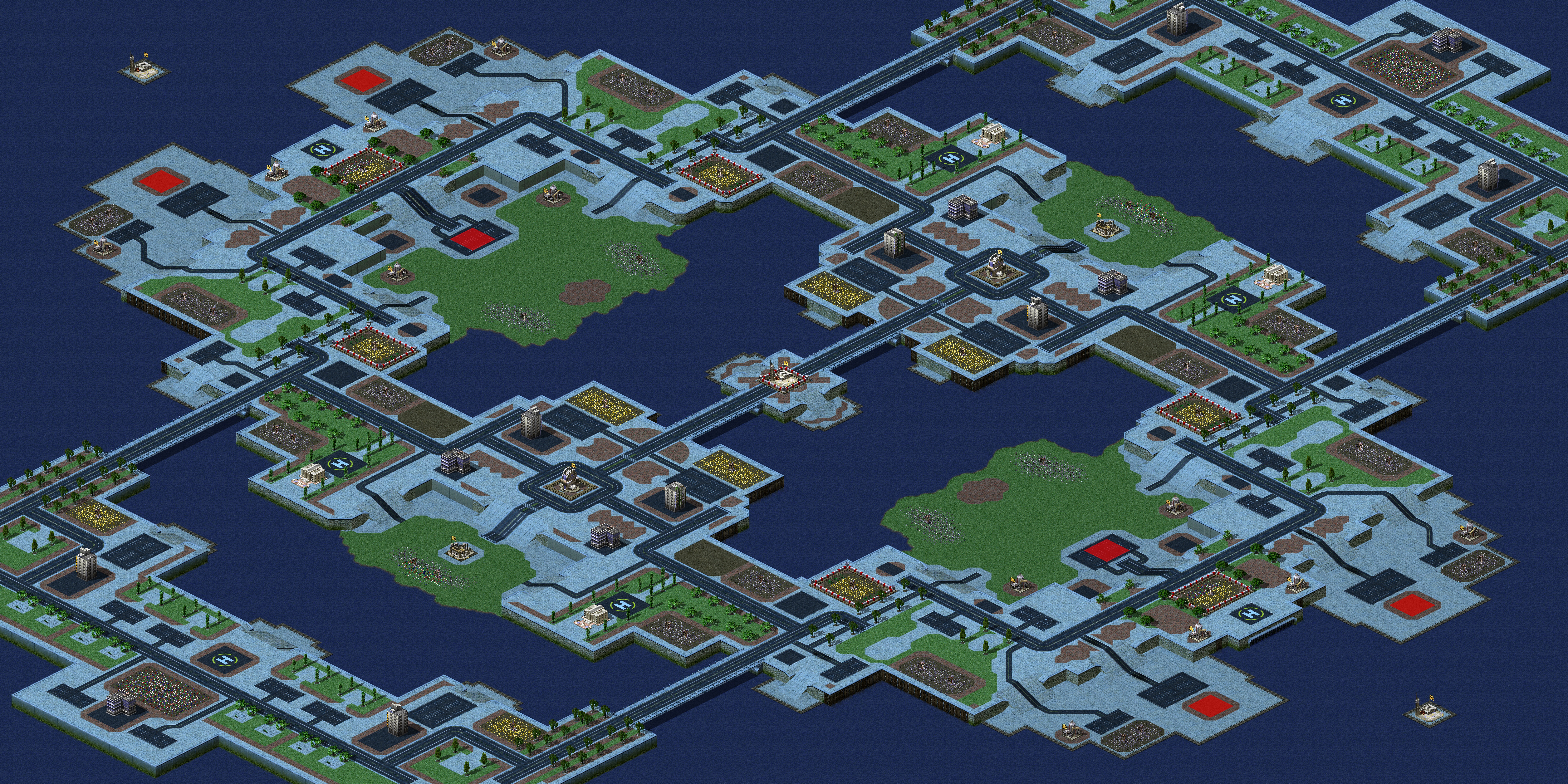Rendered map: Metallic Madness