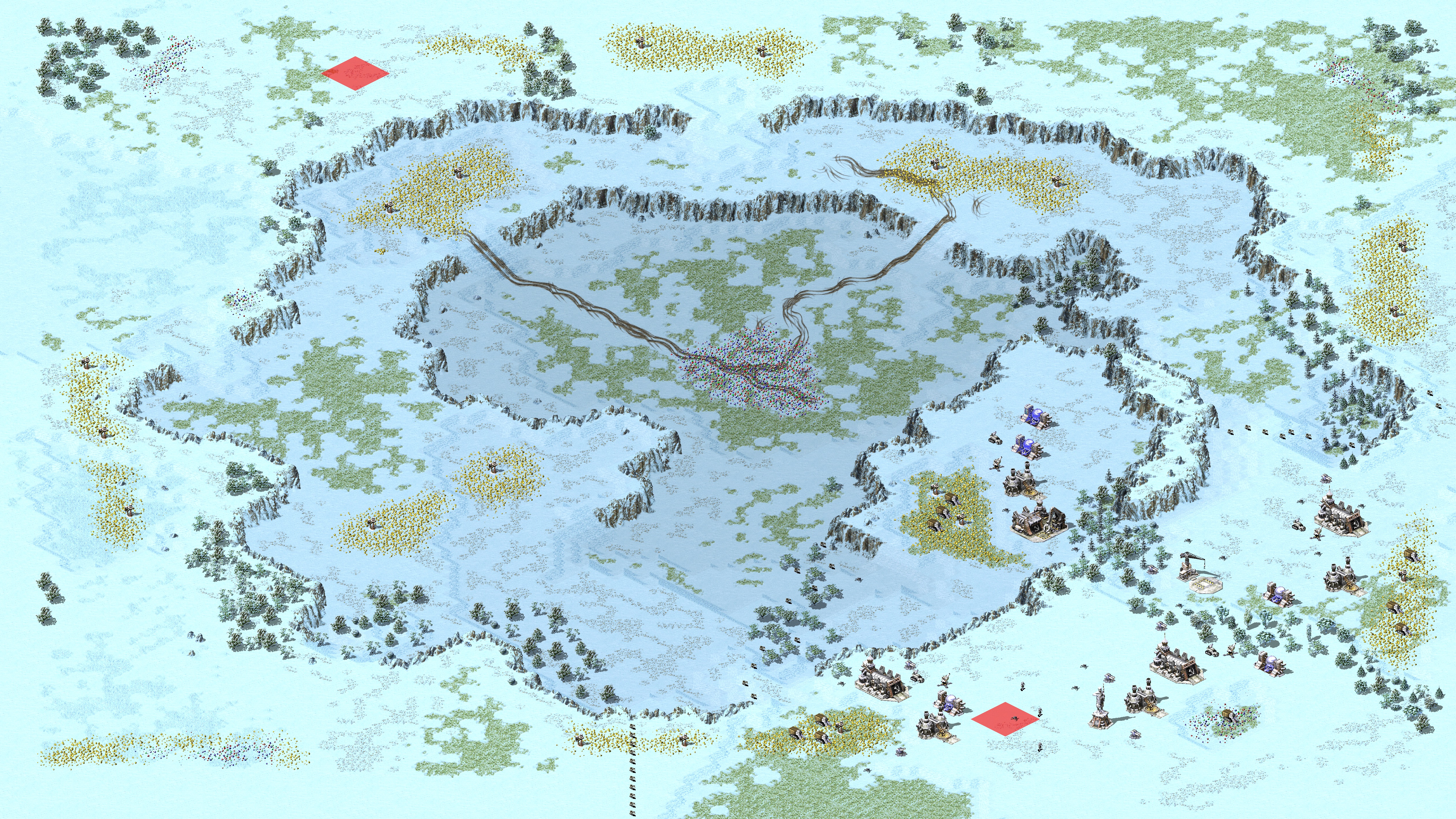 Rendered map: T18-团长考试图-A位置