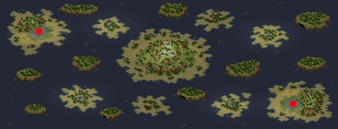 Rendered preview of Paradise Islands