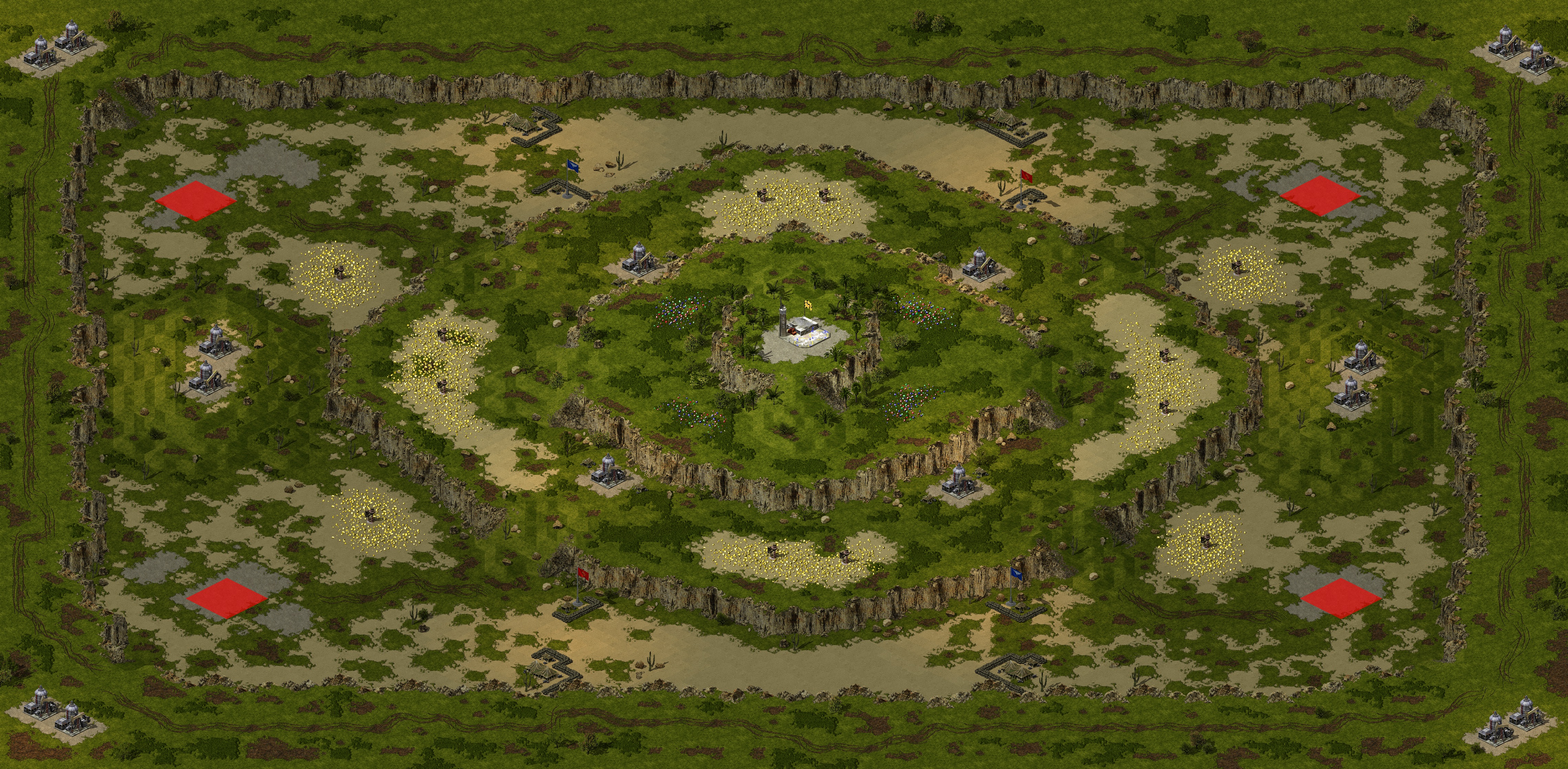 Rendered map: Tanya's Training Grounds