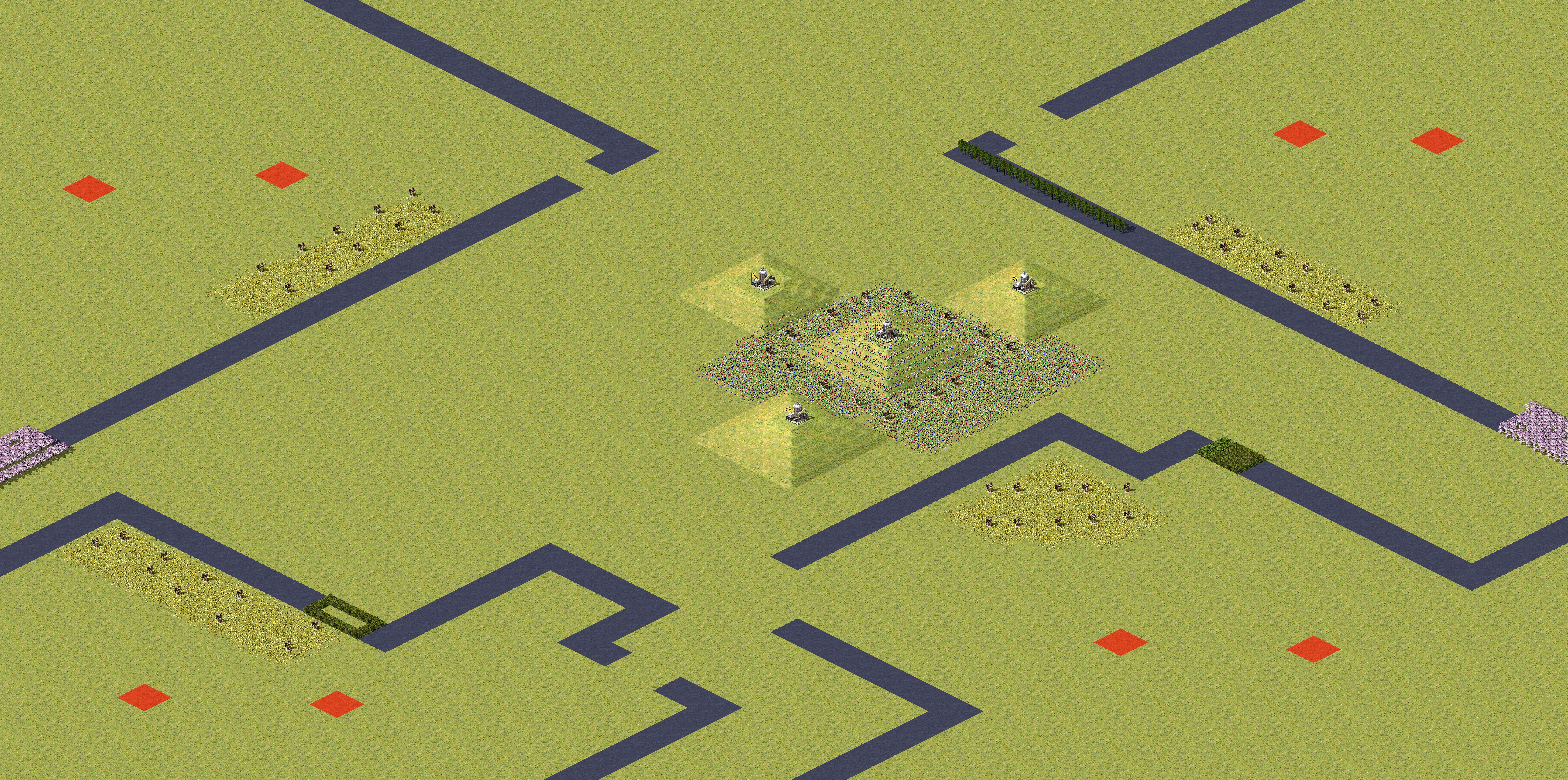 Rendered map: 2v2v2v2 Battle