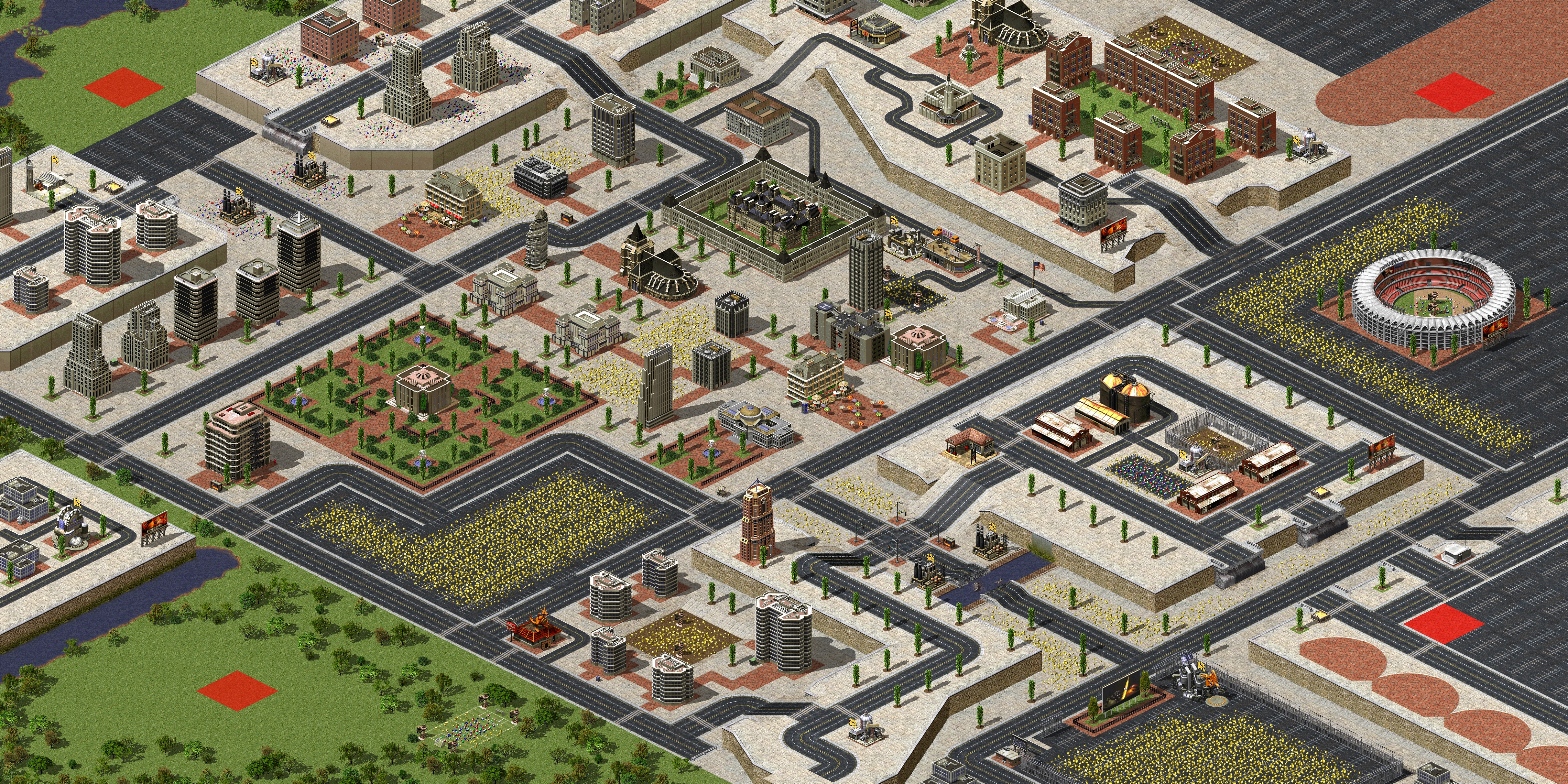 Rendered map: Reborn 2.0 - El Dorado City