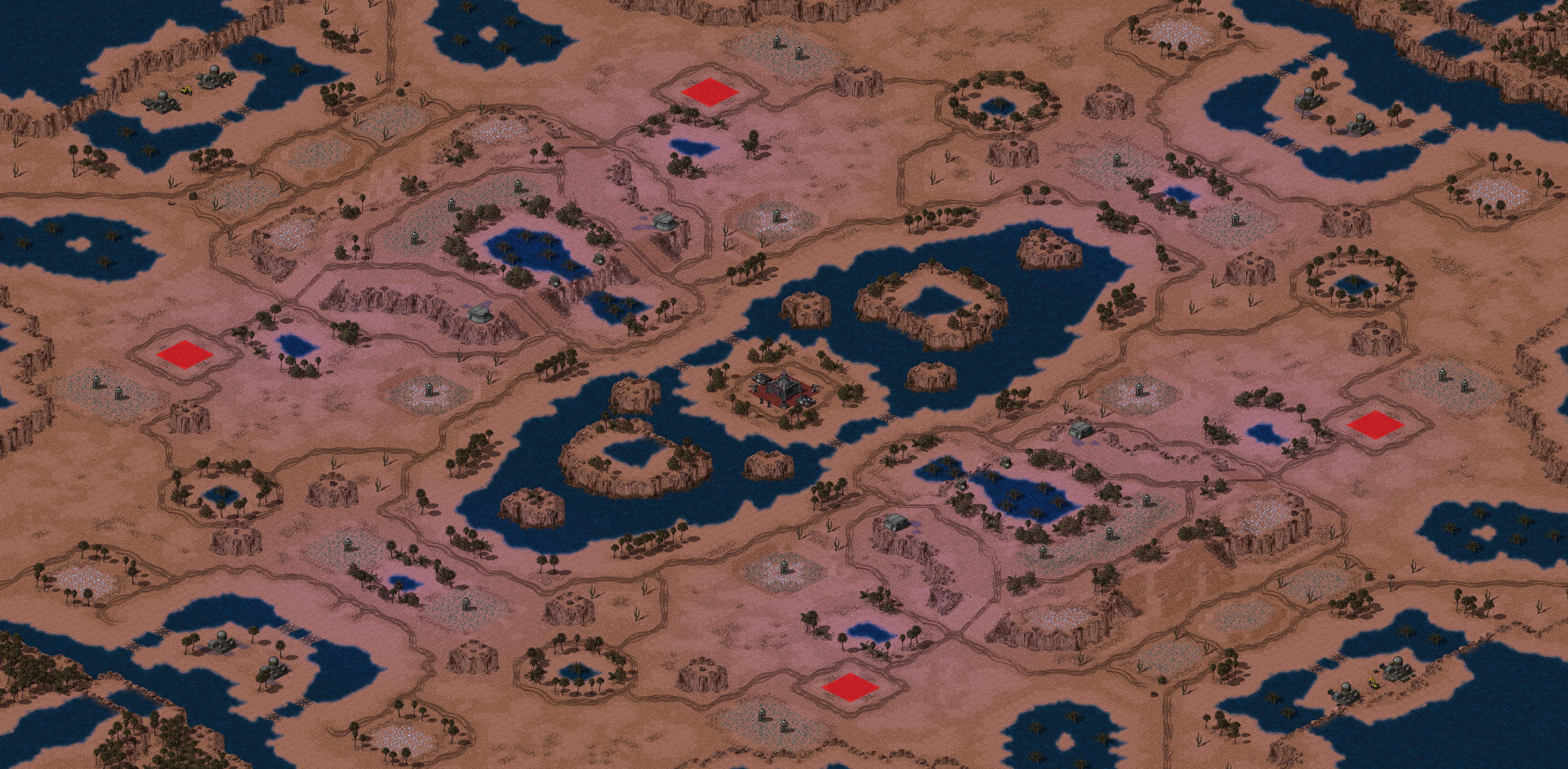 Rendered map: Red Canyon