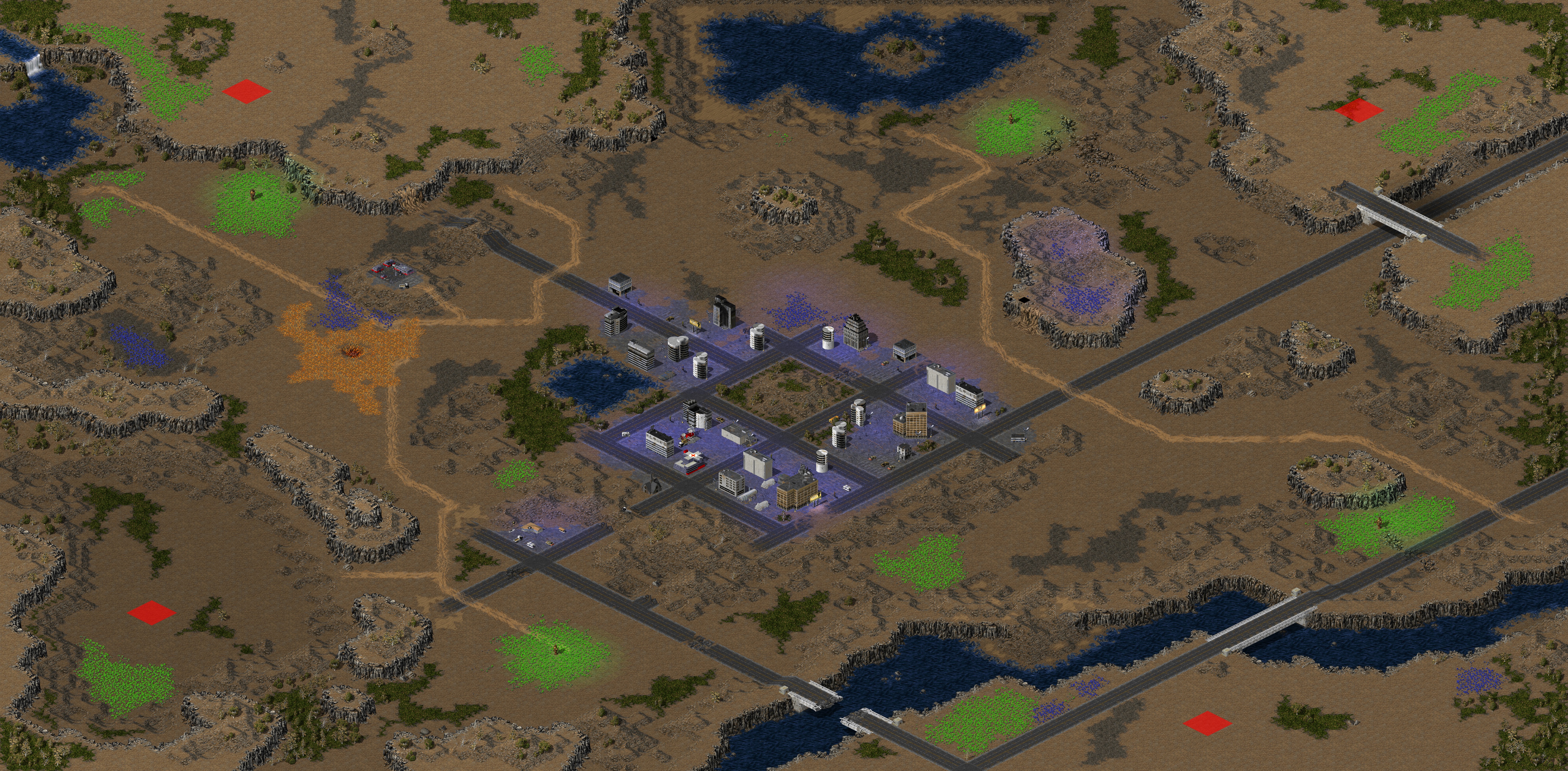 Rendered map: Grassy Knoll