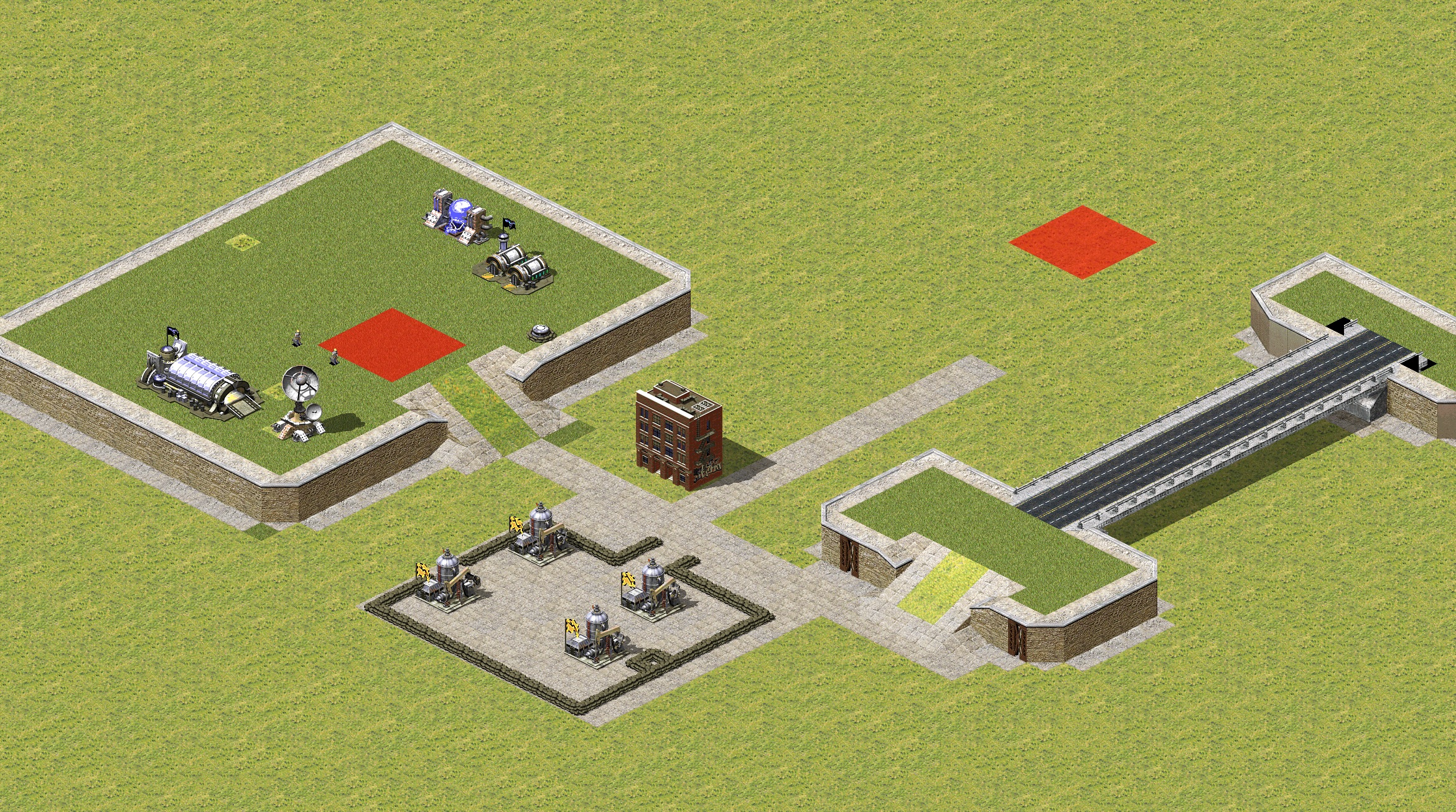 Rendered map: Testing