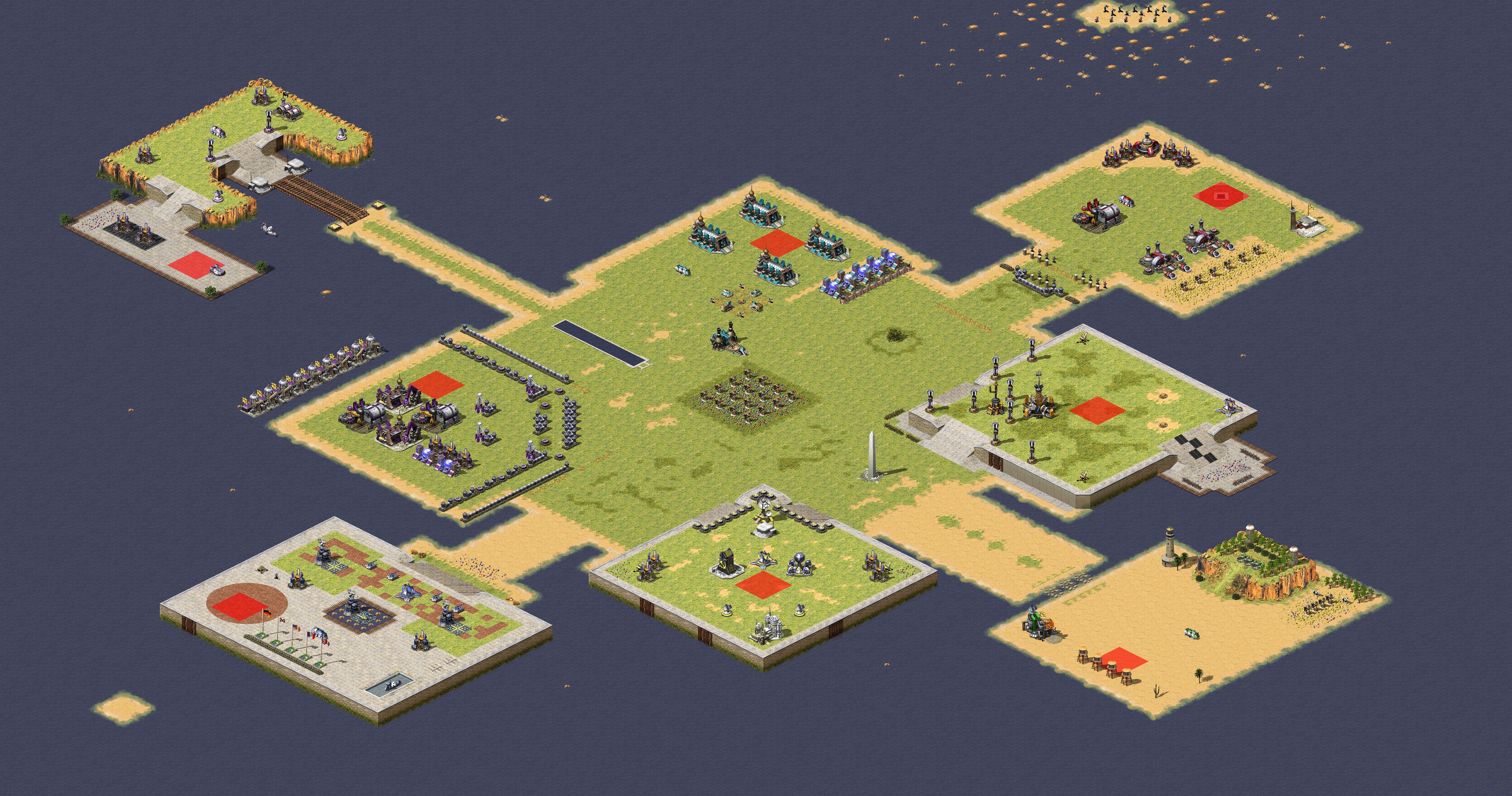 Rendered map: Unfair Yuri Island 11
