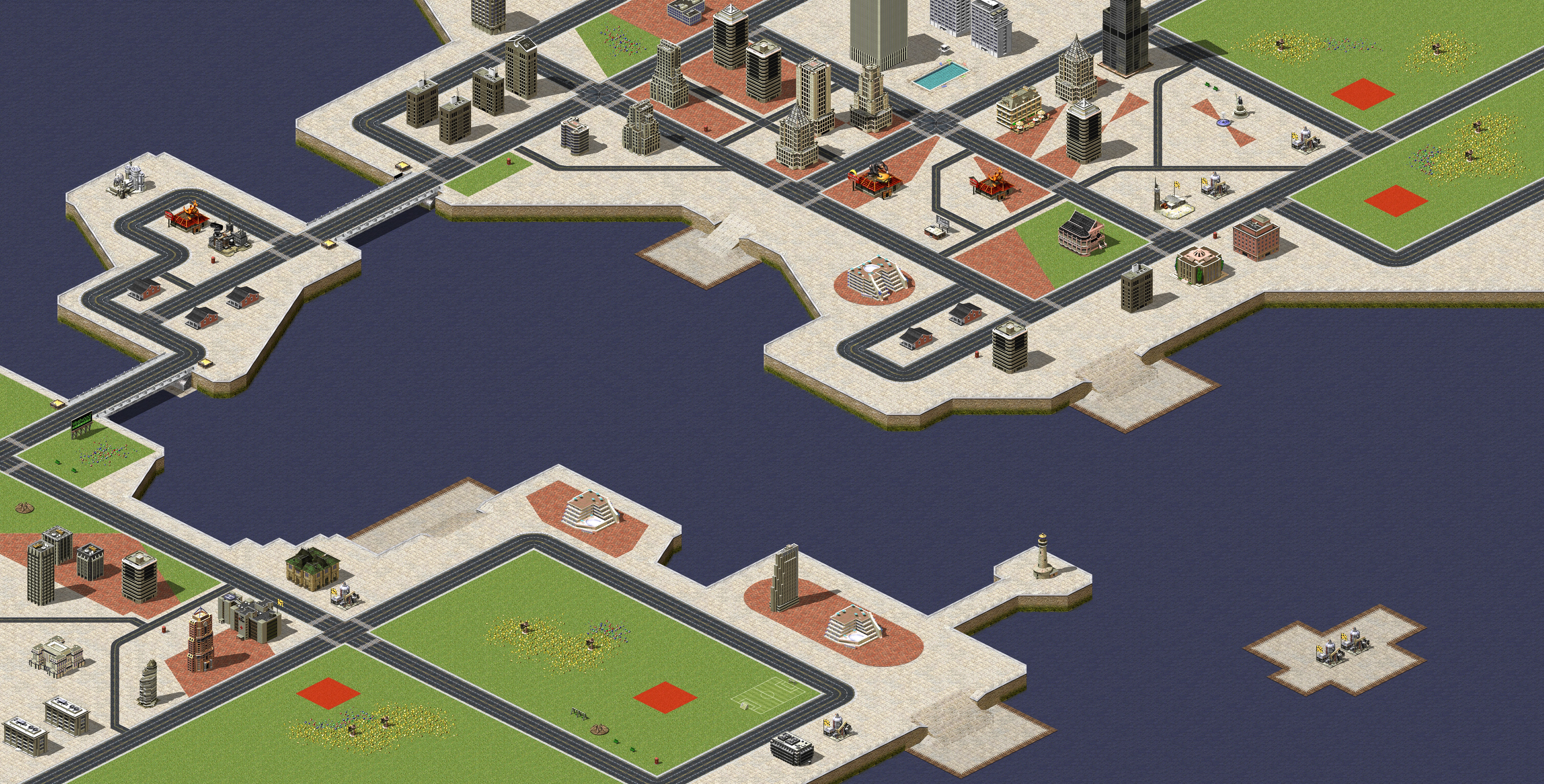 Rendered map: Torn City