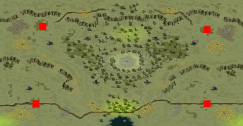 Rendered preview of Frozen Badlands