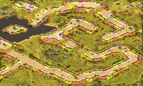 Rendered preview of Driven up the Wall