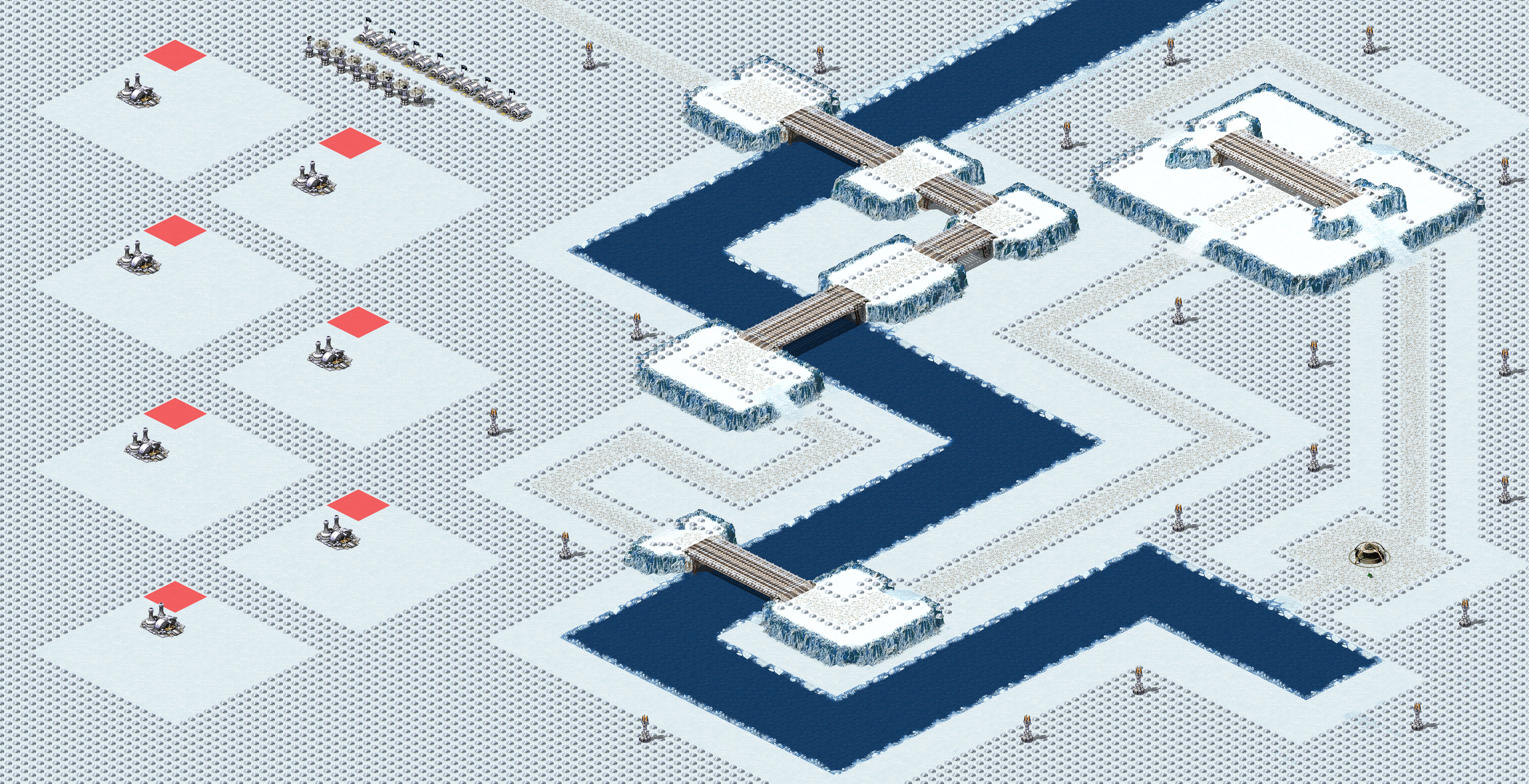 Rendered map: [7] Snarks Second Tower Defense