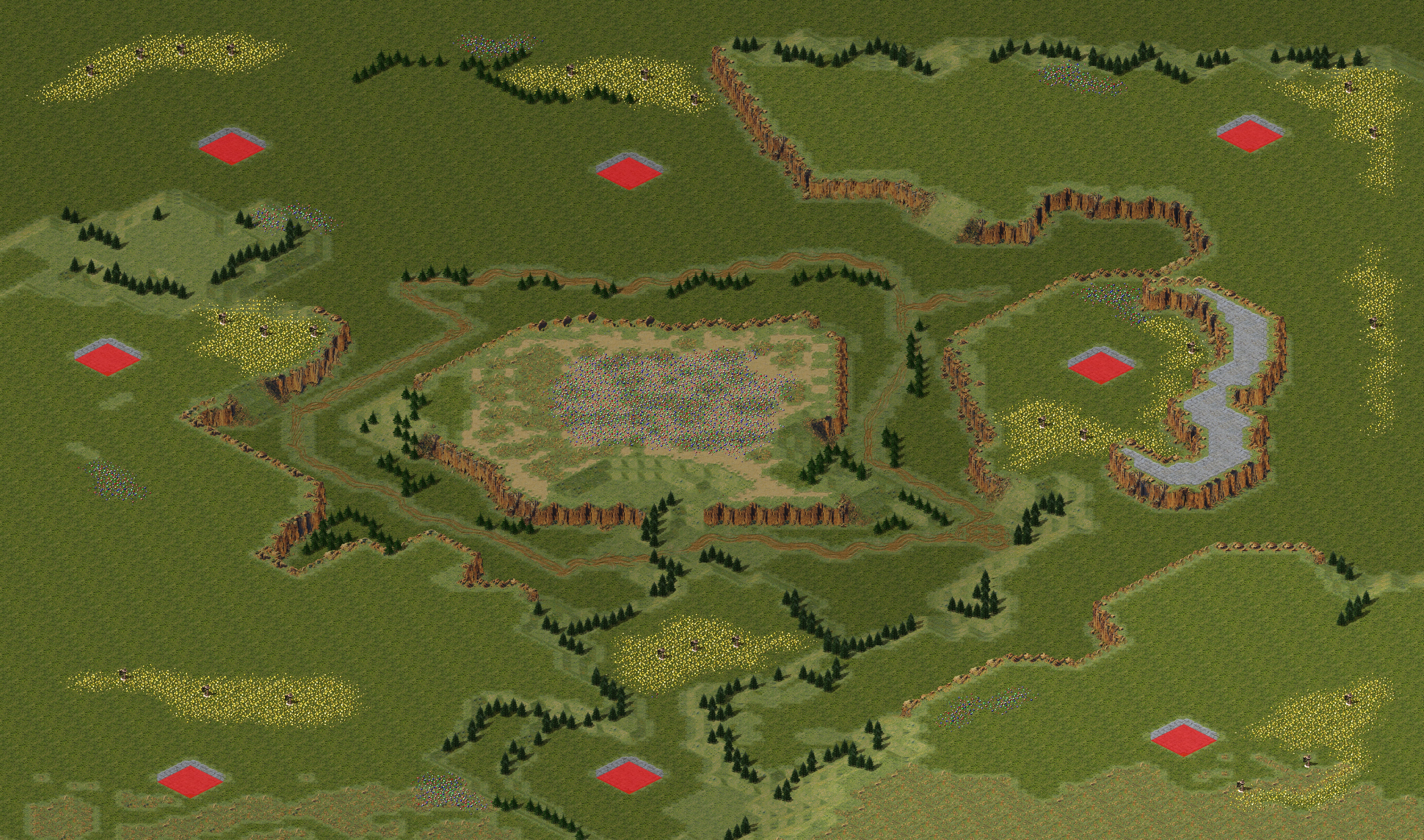 Rendered map: S-Plateau Brawl