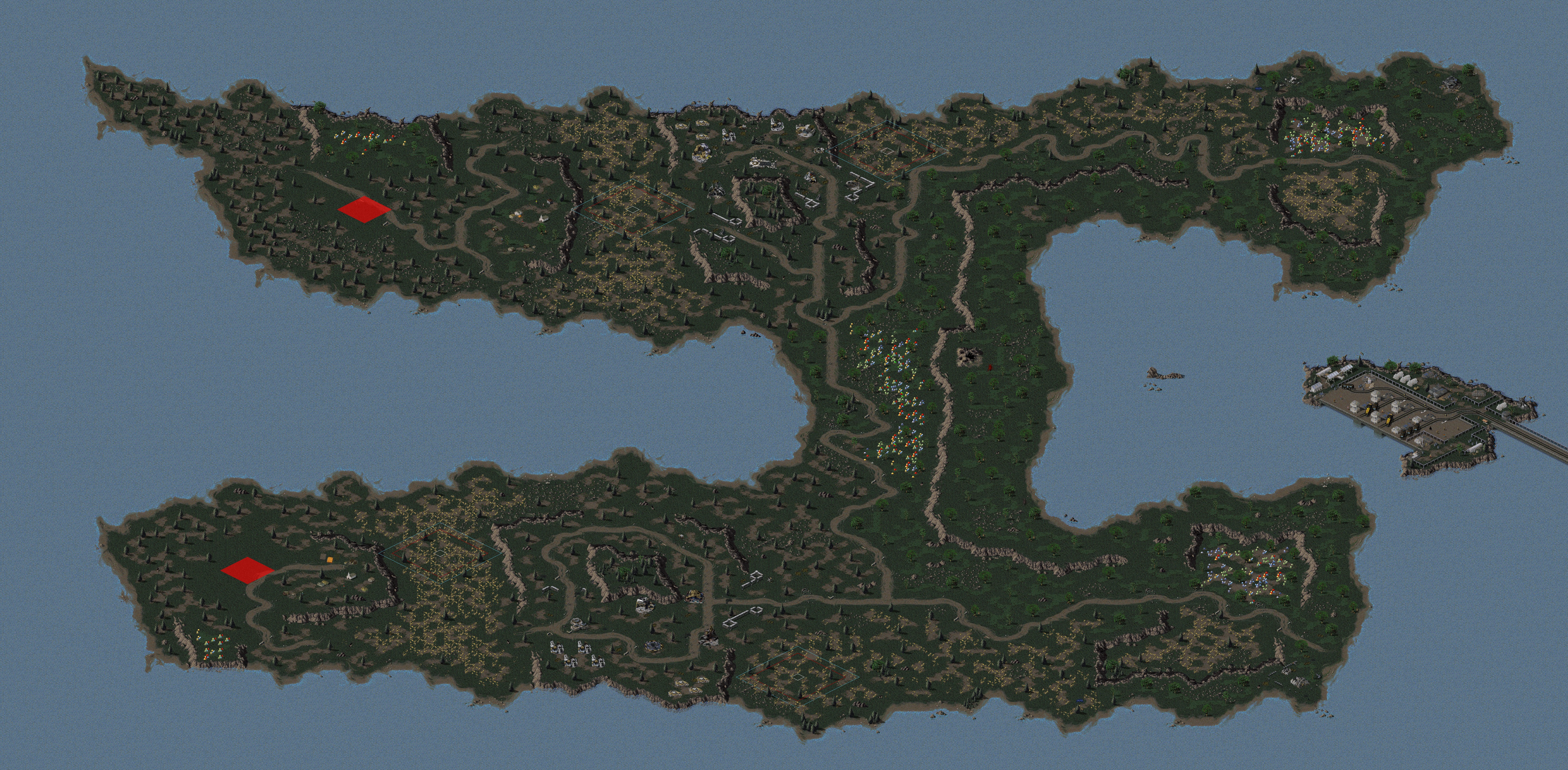 Rendered map: Island Tactics